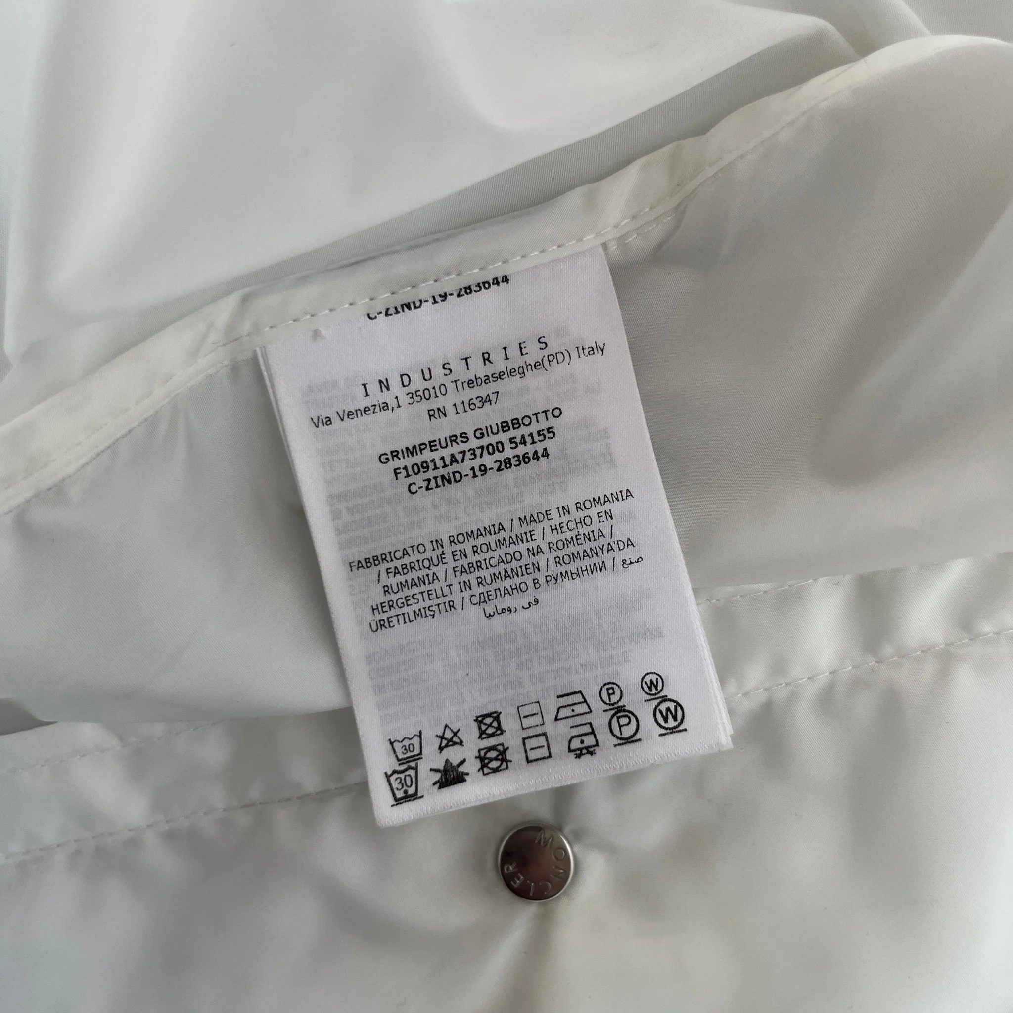 Men's Grimpeurs Jacket White Size 5 / XXL - Image 7