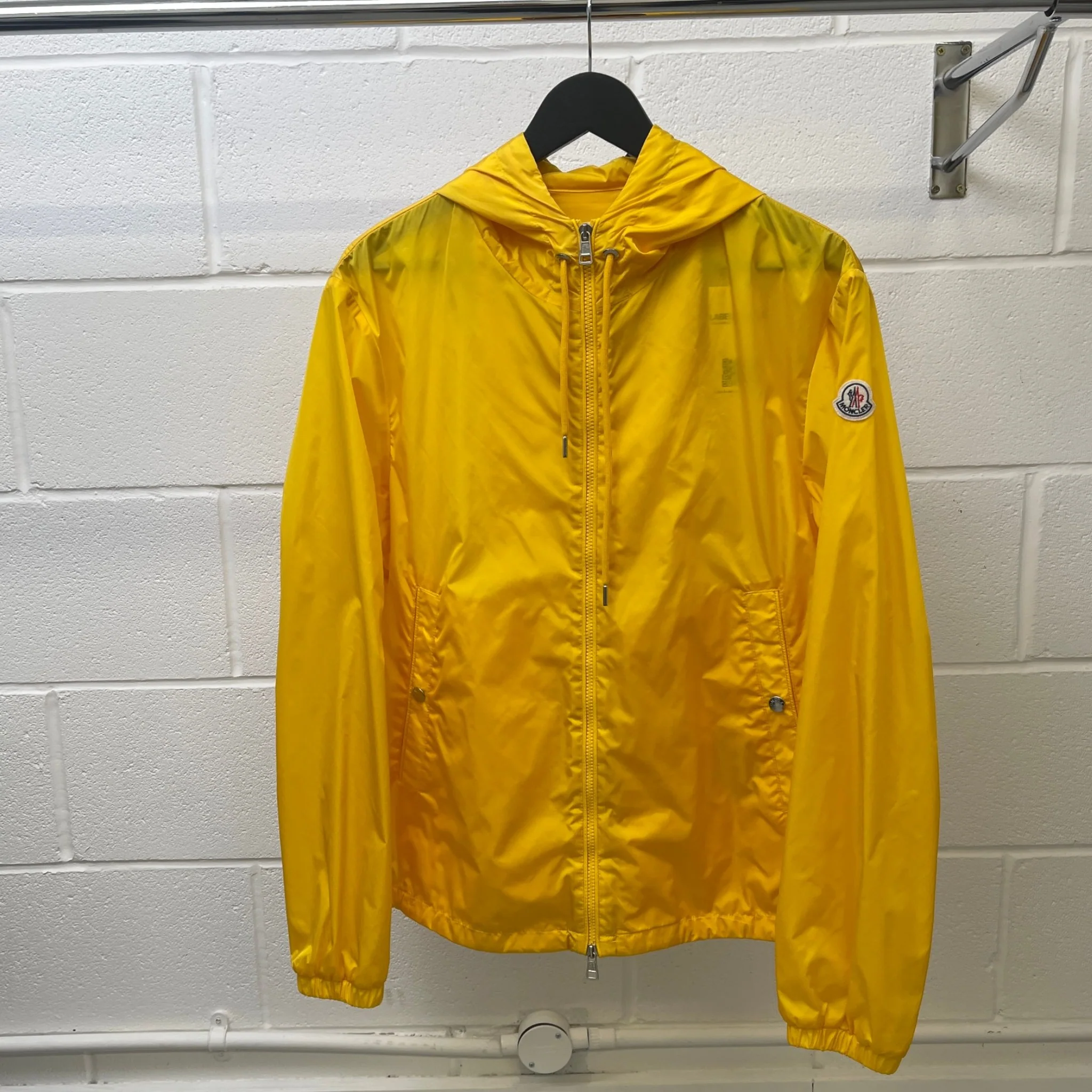 Men's Grimpeurs Windbreaker Yellow Size 3 / L - Image 13