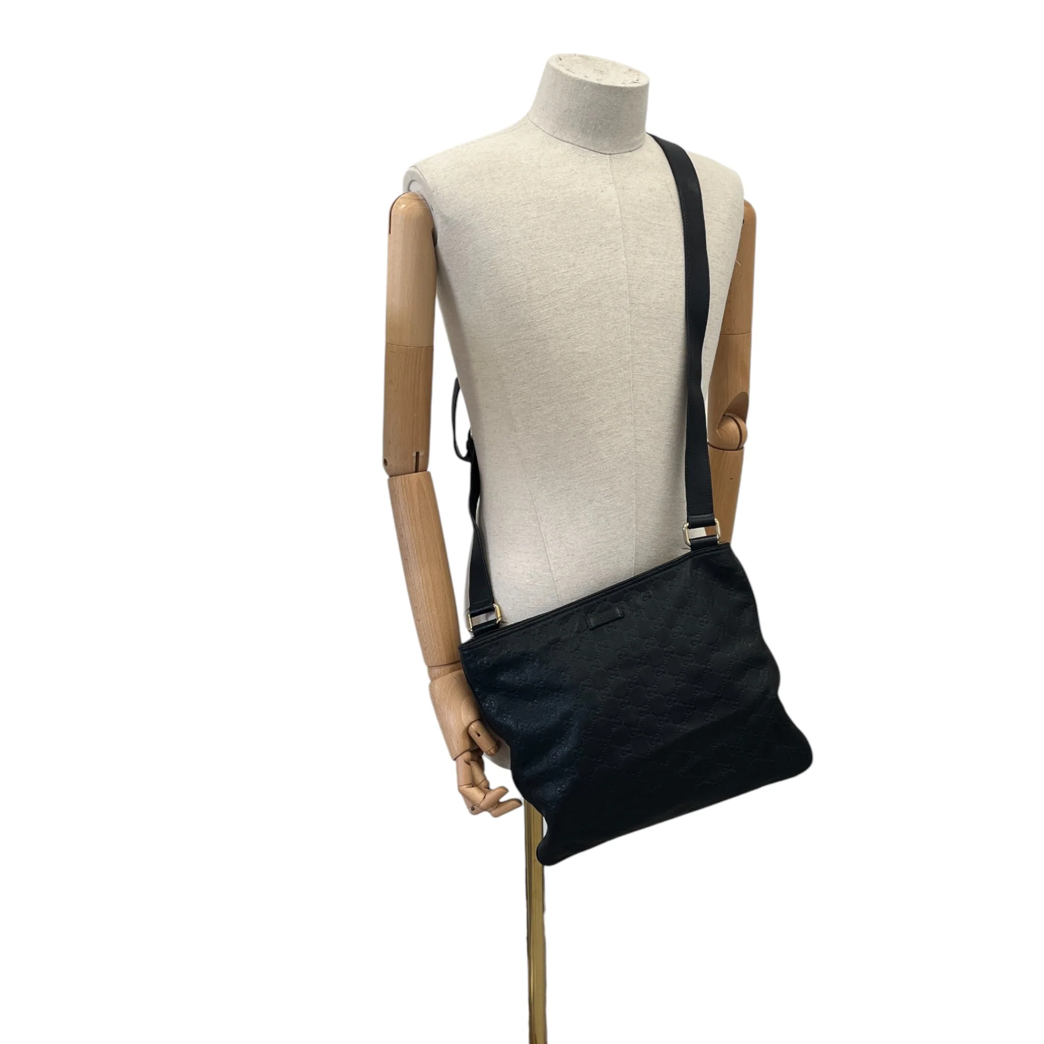 Men's Guccissima Bag Black - Image 2
