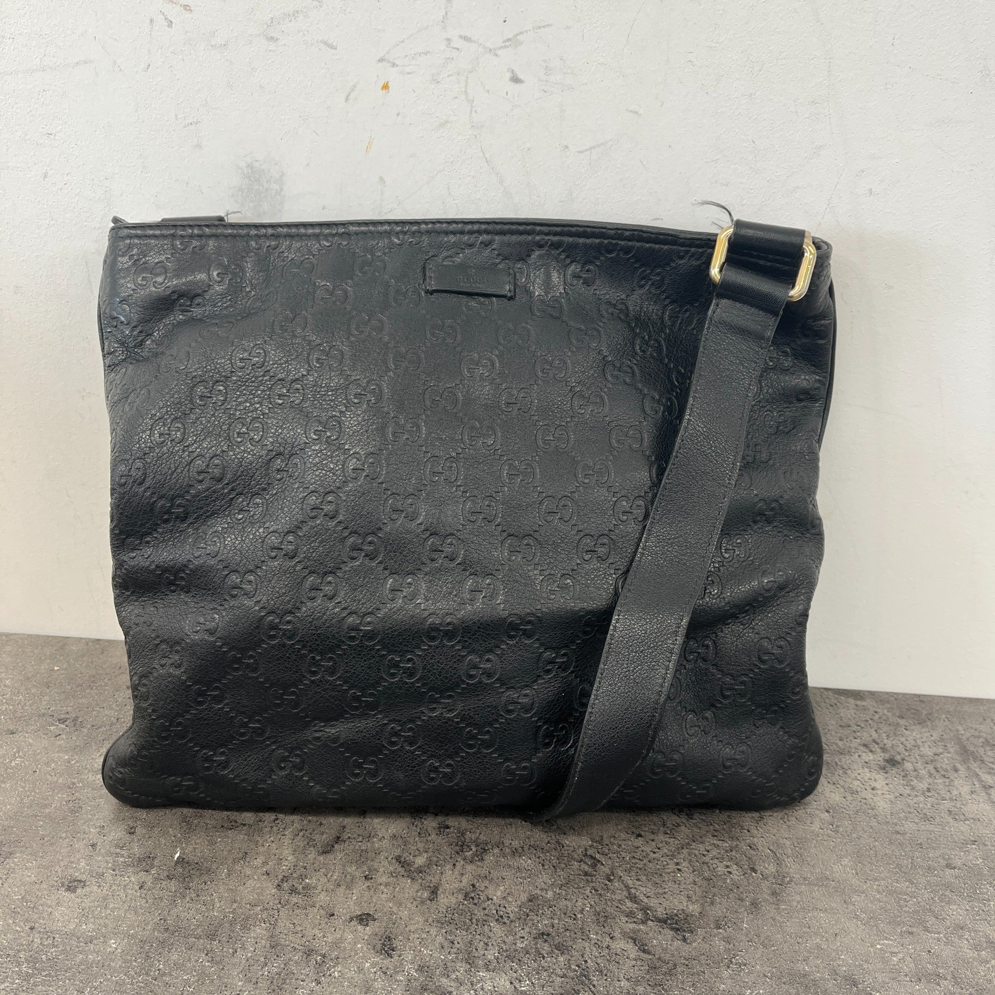 Men's Guccissima Bag Black - Image 9