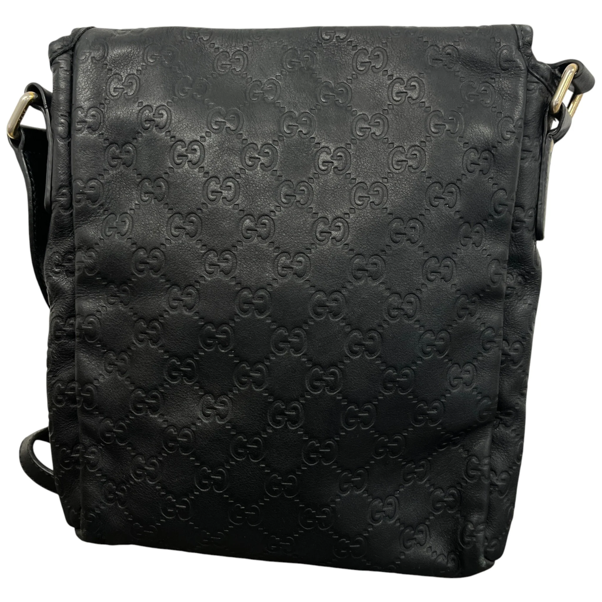 Men's Guccissima Messenger Bag Black - Image 5