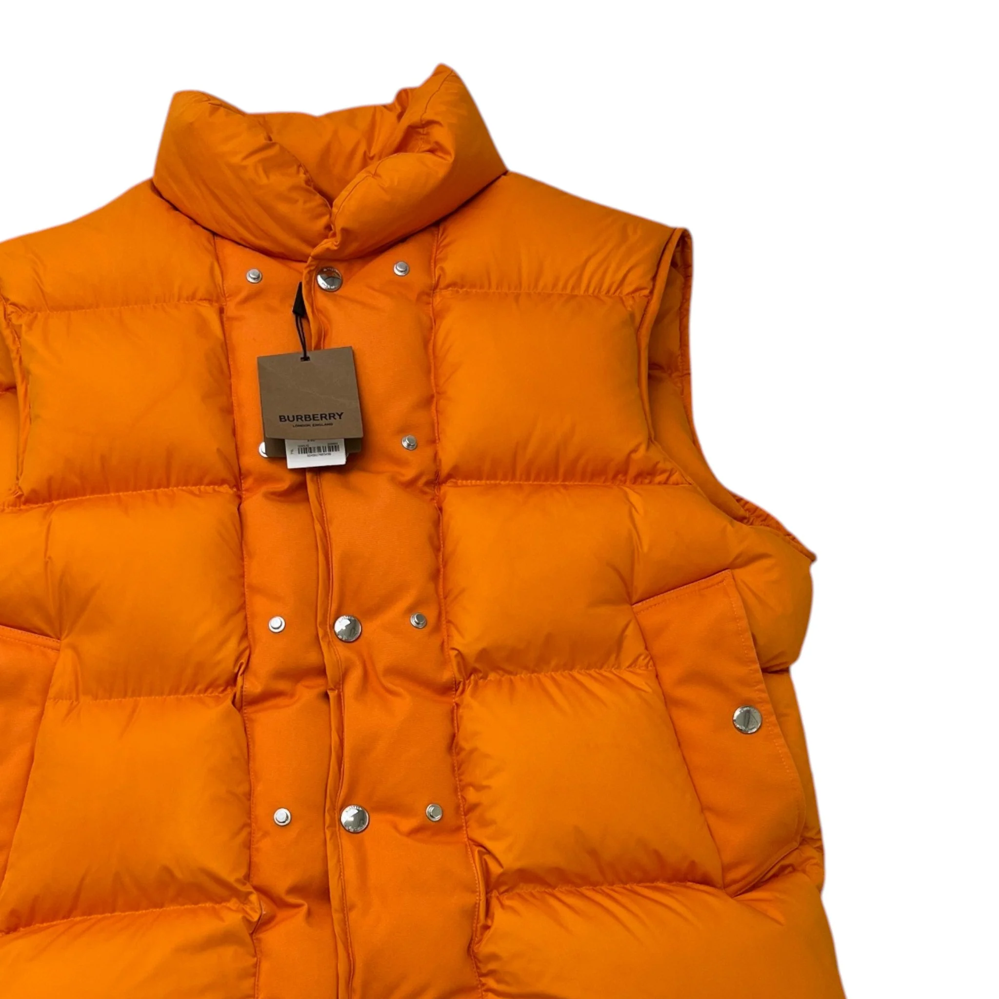 Men's Halstock Gilet Orange Size S - Image 3