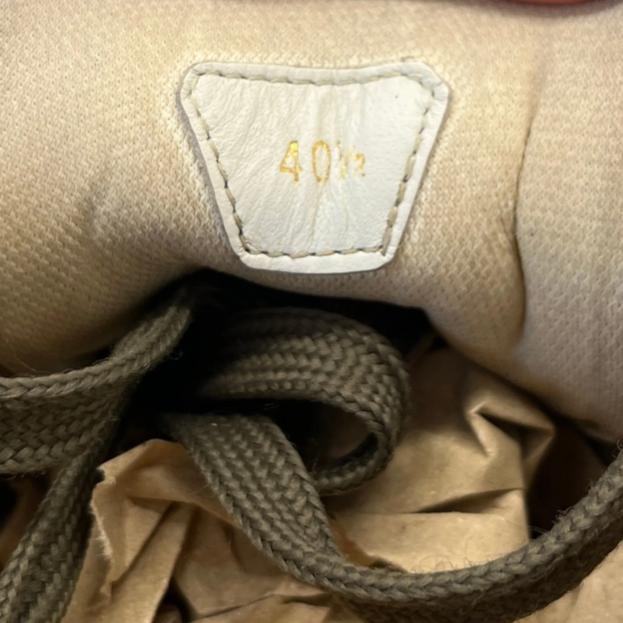 Men's Happyru Low Trainers Khaki Size EU 40.5 / UK 6.5 - Image 12