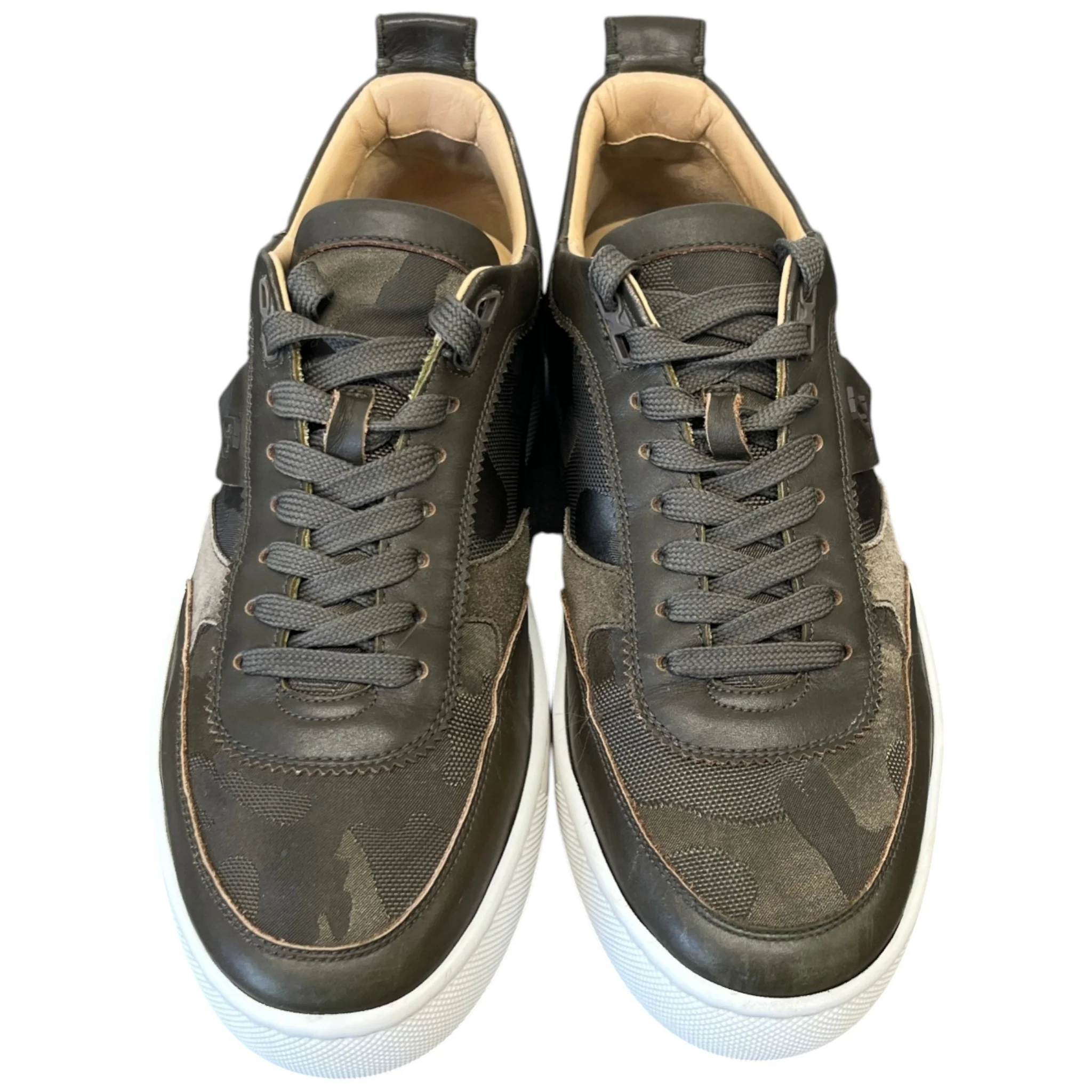Men's Happyru Low Trainers Khaki Size EU 40.5 / UK 6.5 - Image 6