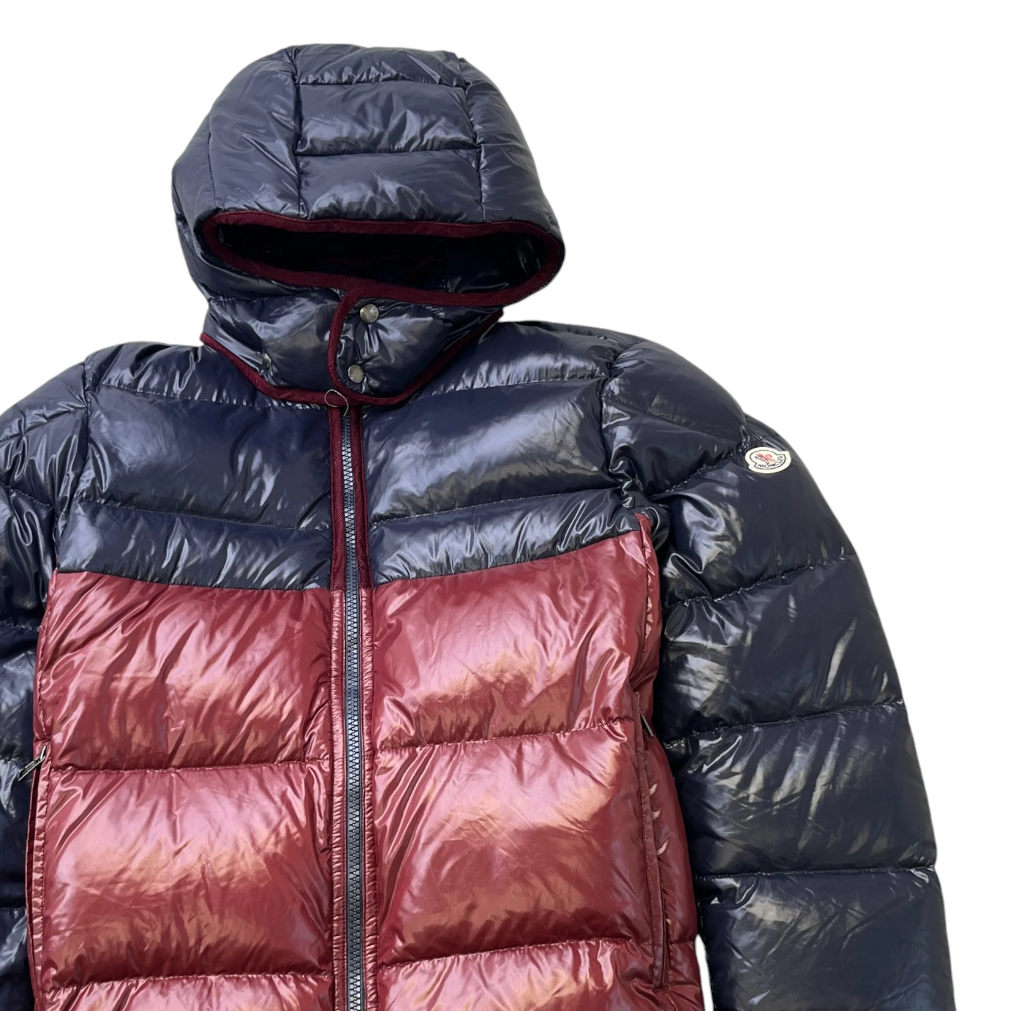 Men's Harry Down Jacket Burgundy Size 5 / XXL - Image 3