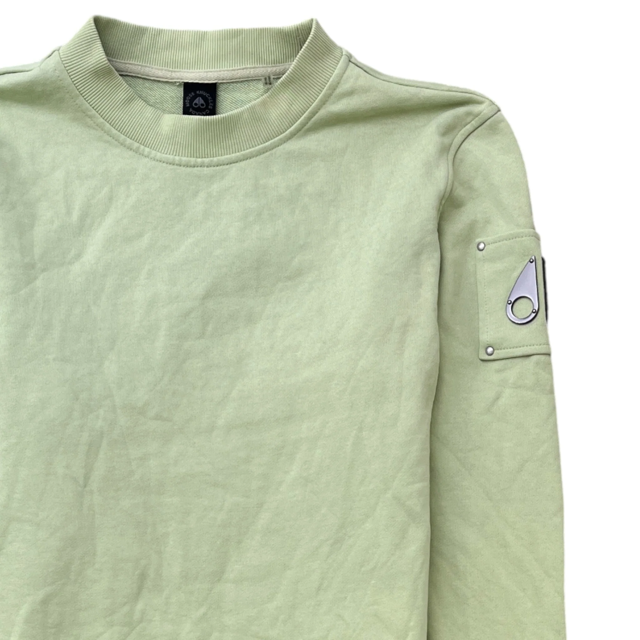 Men's Hartsfield Crew Sweatshirt Green Size S - Image 3