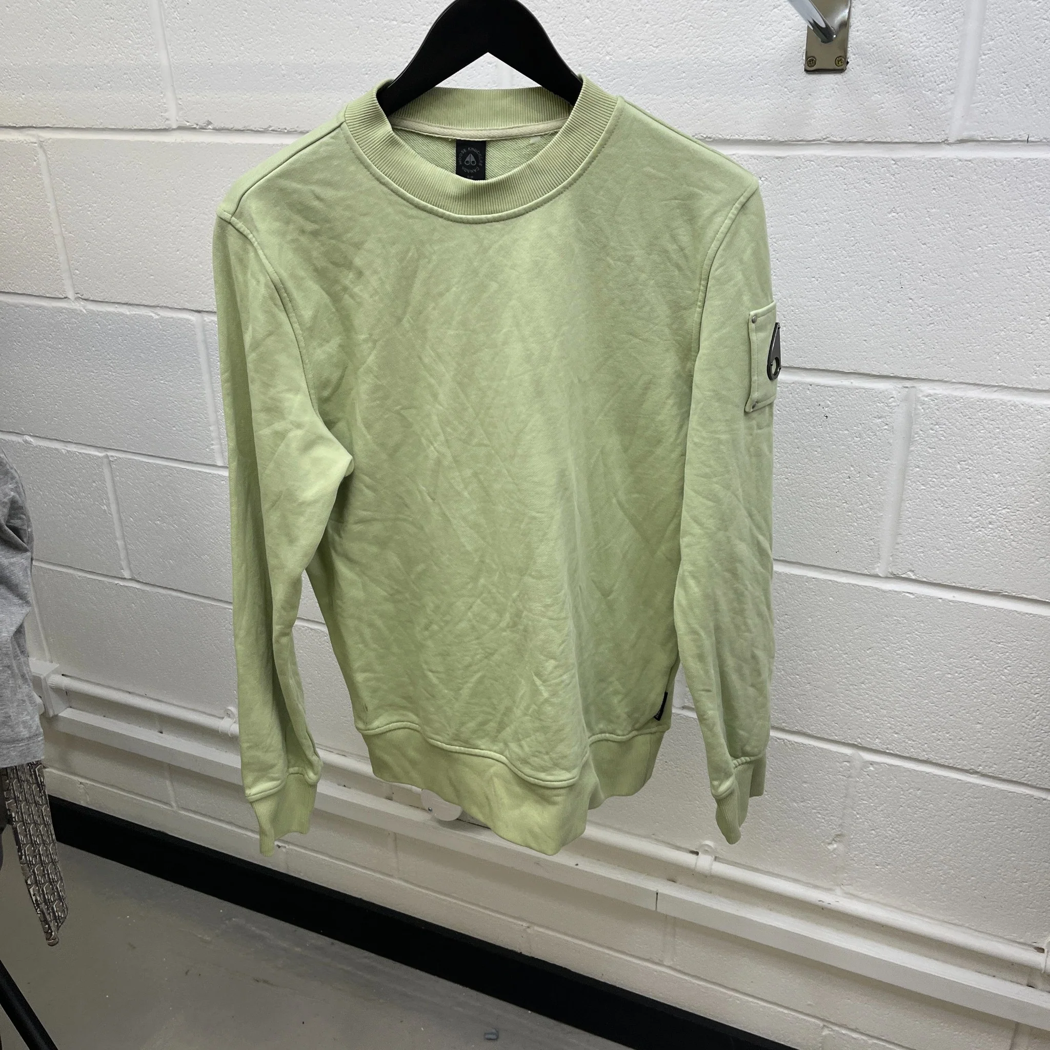 Men's Hartsfield Crew Sweatshirt Green Size S - Image 8