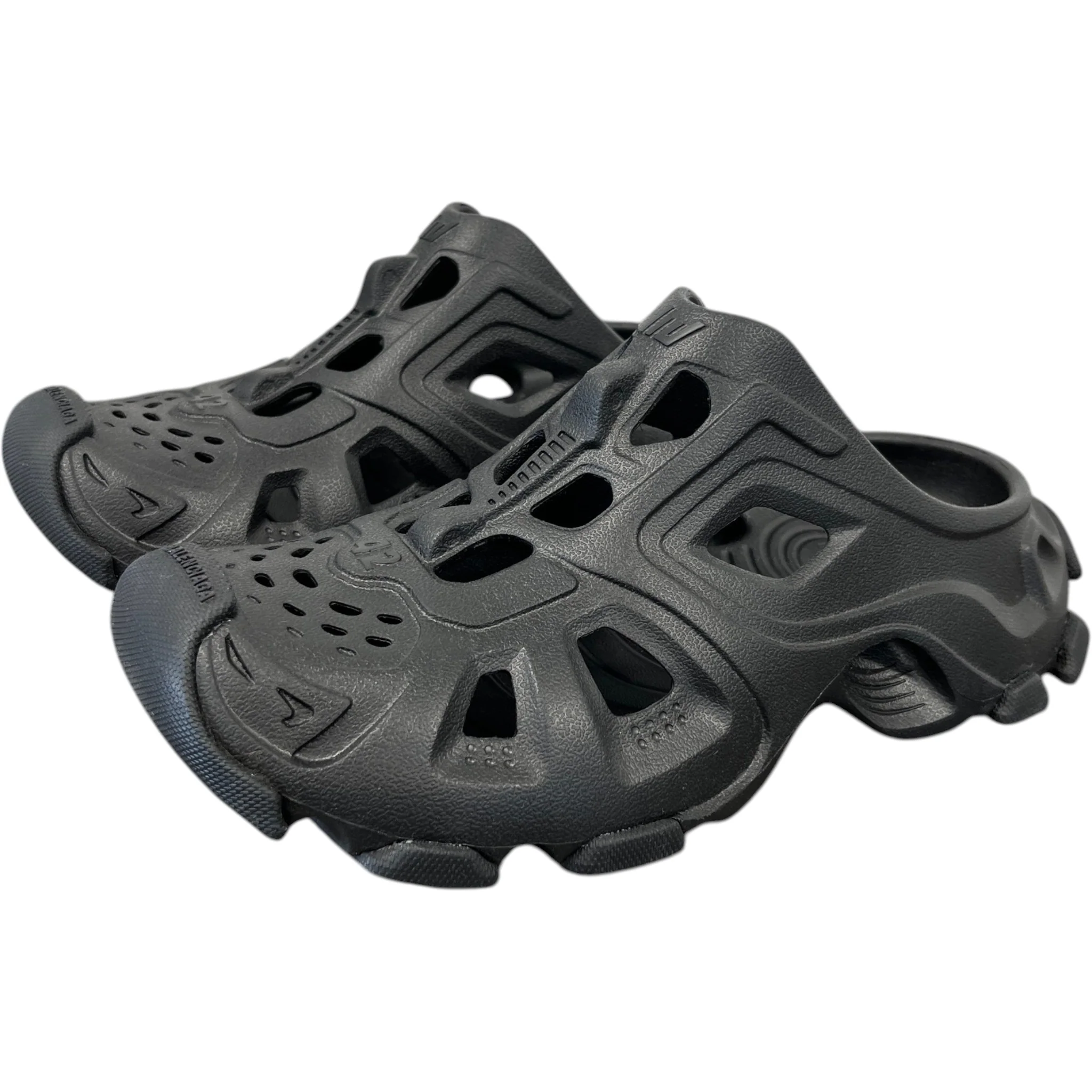 Men's Hd Mules Black Size EU 42 / UK 8 - Image 9