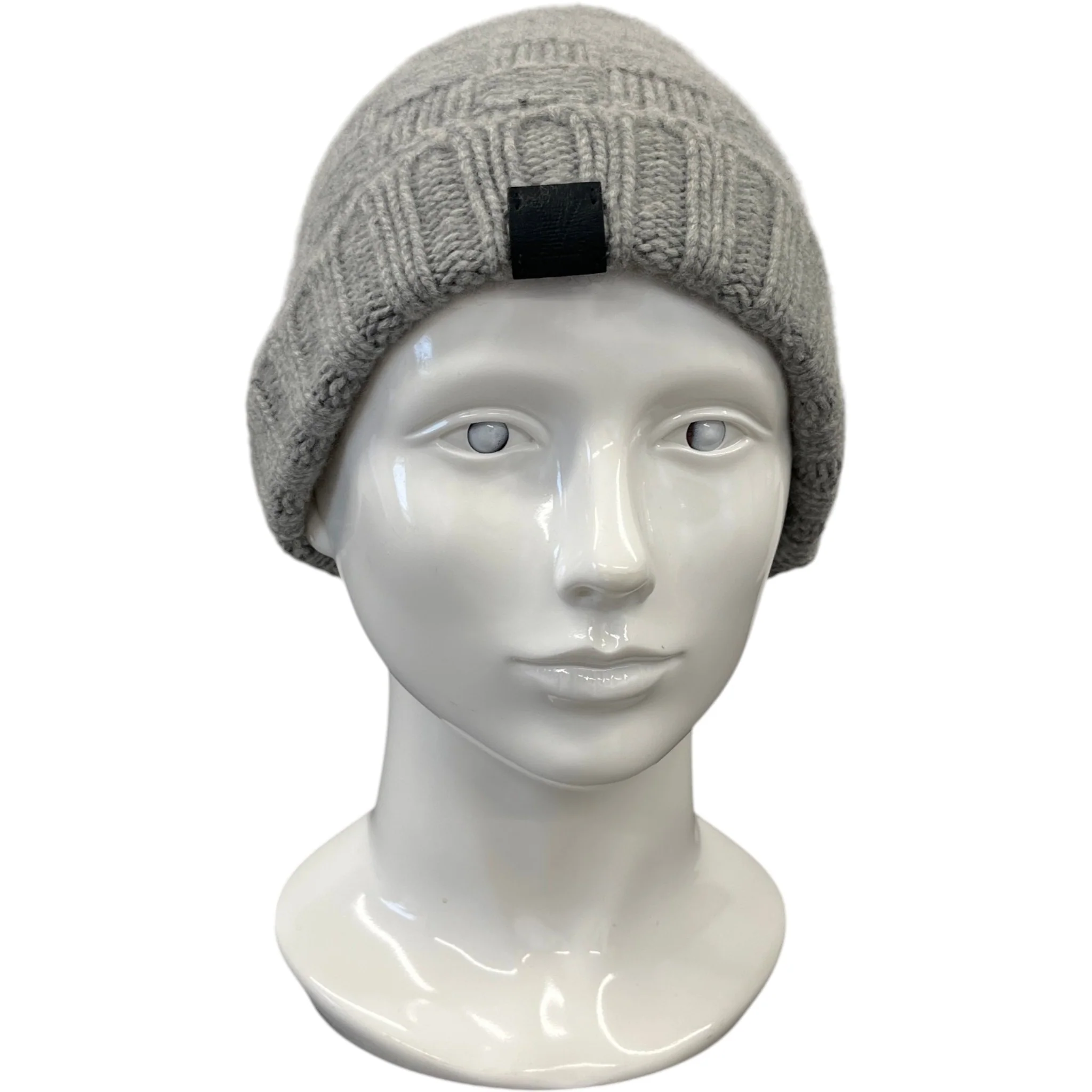 Men's Helsinki Cashmere Hat Grey - Image 2