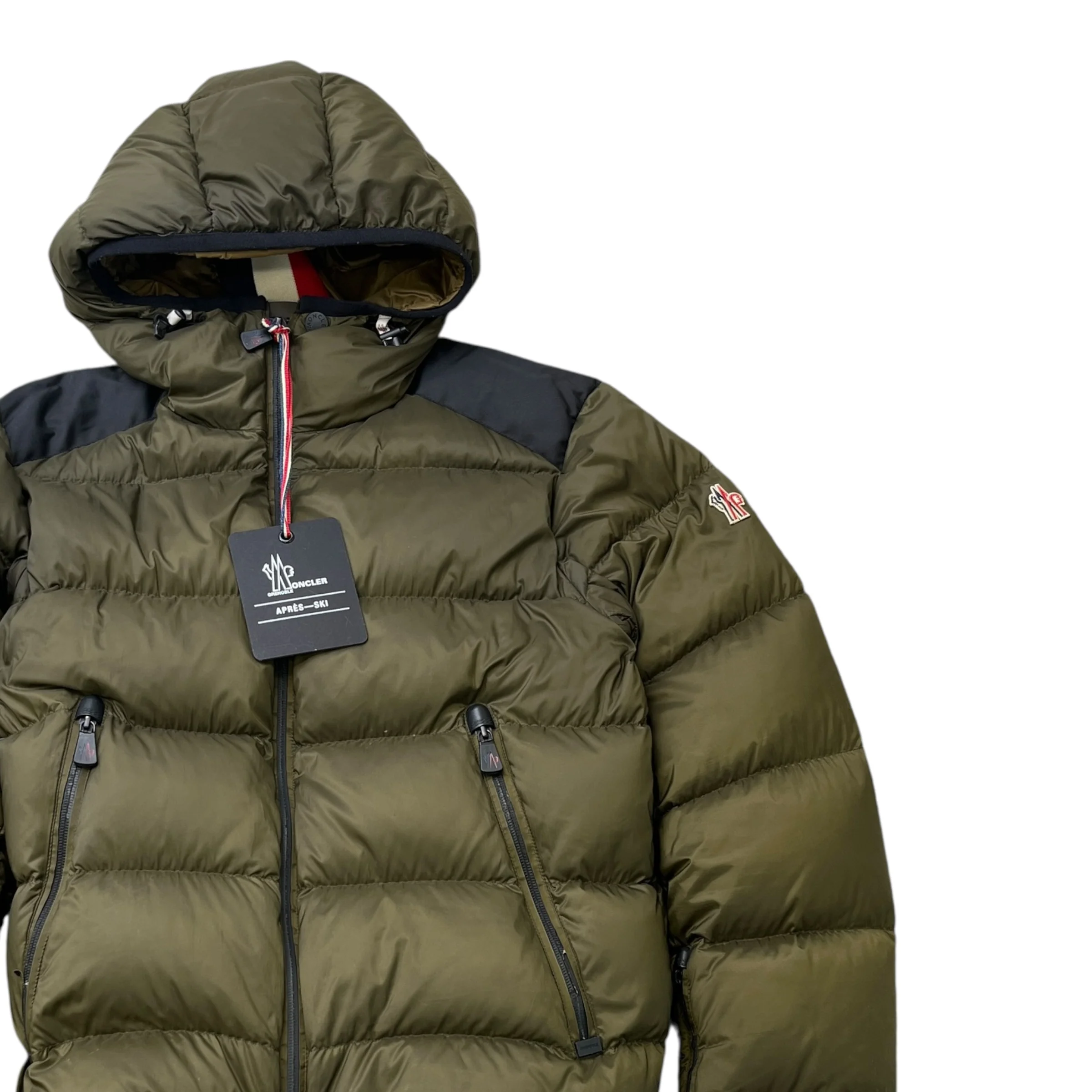 Men's Hintertux Down Jacket Khaki Size M - Image 3