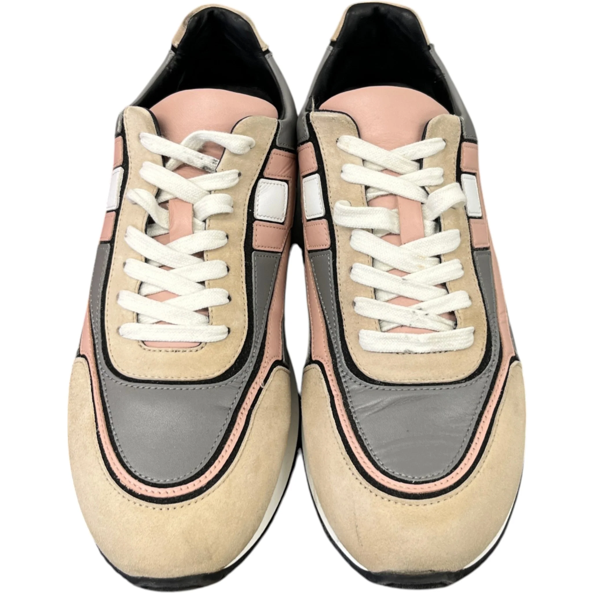 Men's Hogan Low Trainers Beige Size EU 41 / UK 7 - Image 6