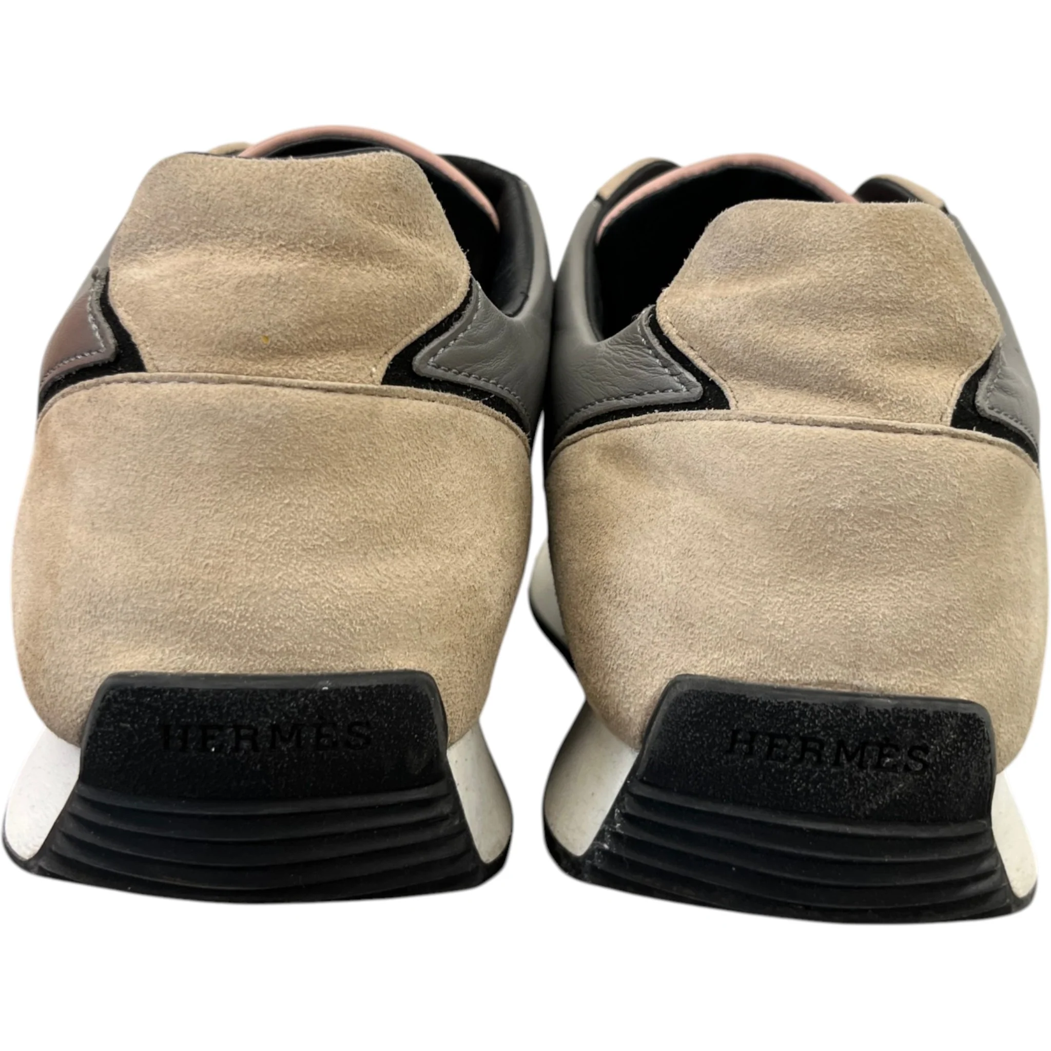 Men's Hogan Low Trainers Beige Size EU 41 / UK 7 - Image 7
