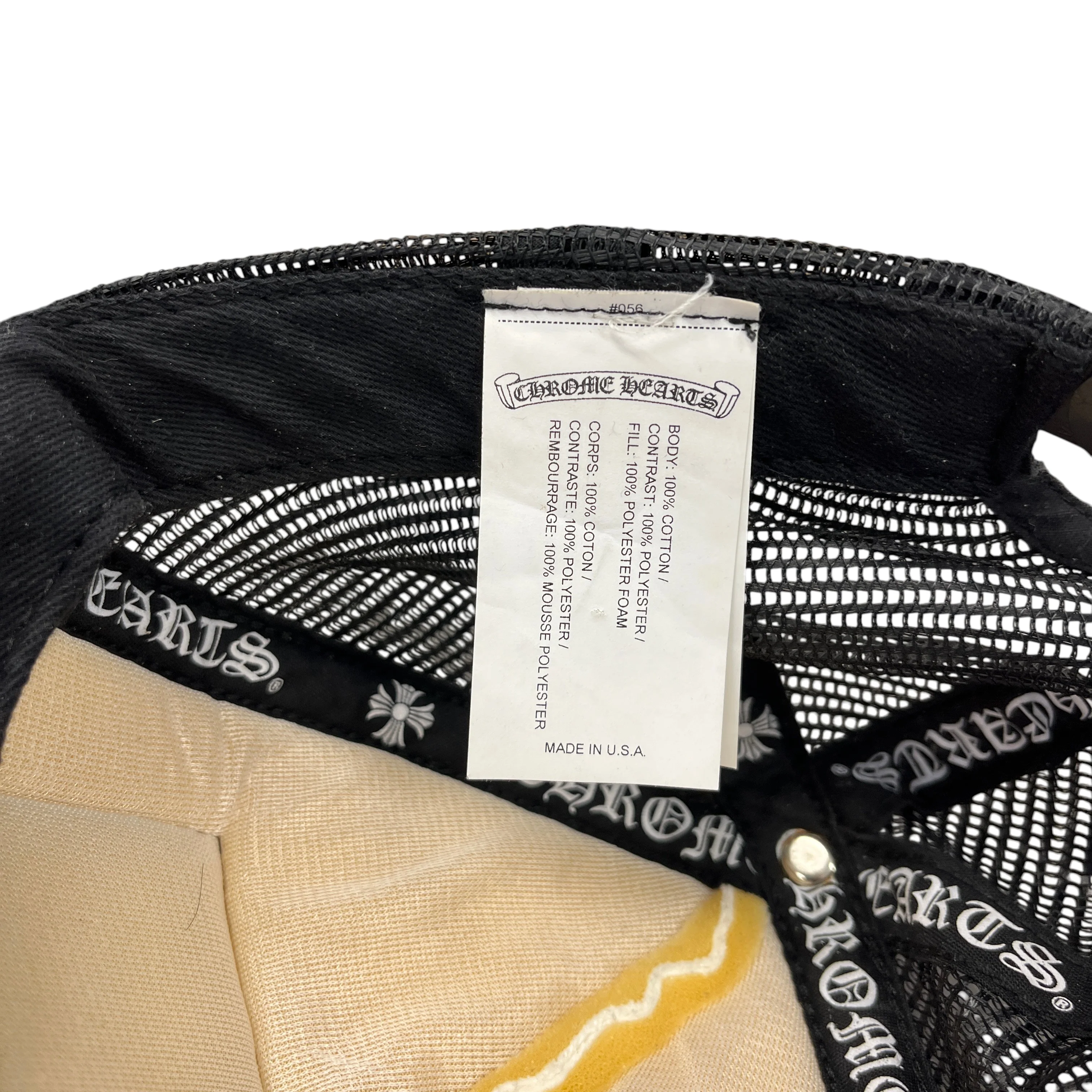 Men's Hollywood Trucker Cap Black - Image 7