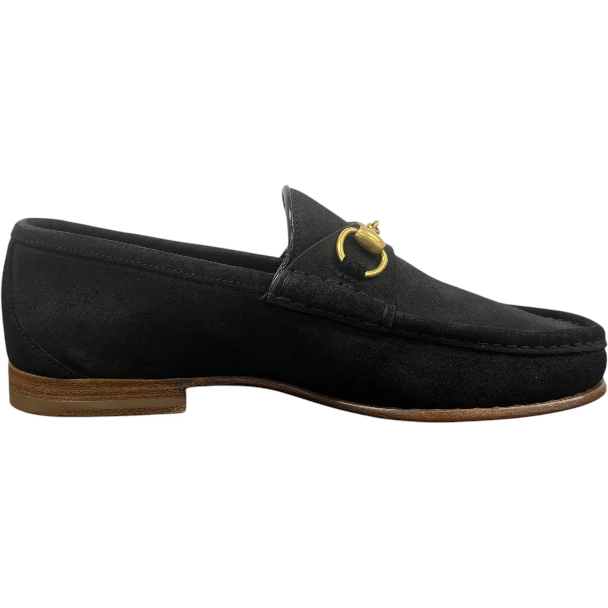 Men's Horsebit Loafers Black Size EU 39 / UK 5 - Image 4
