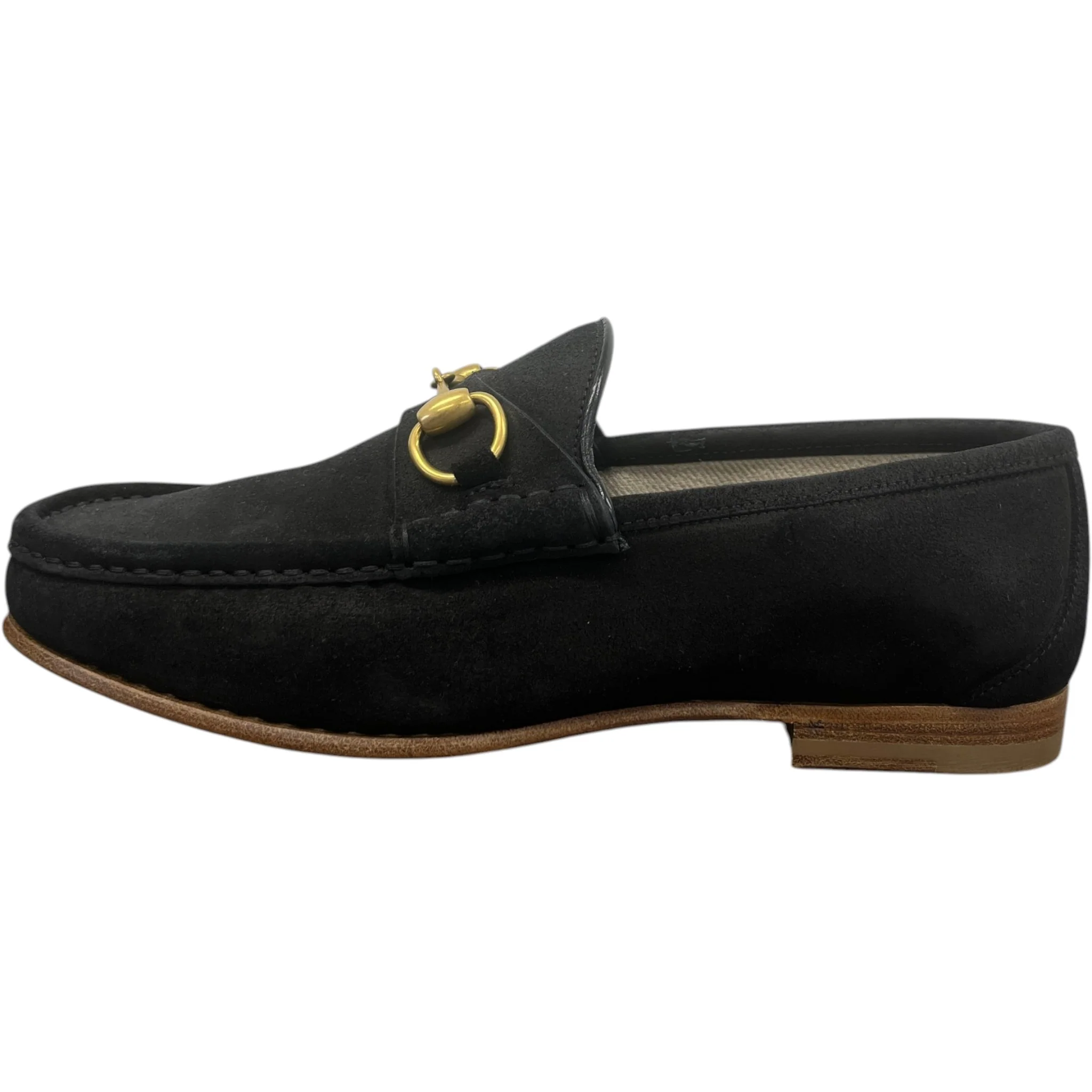 Men's Horsebit Loafers Black Size EU 39 / UK 5 - Image 5