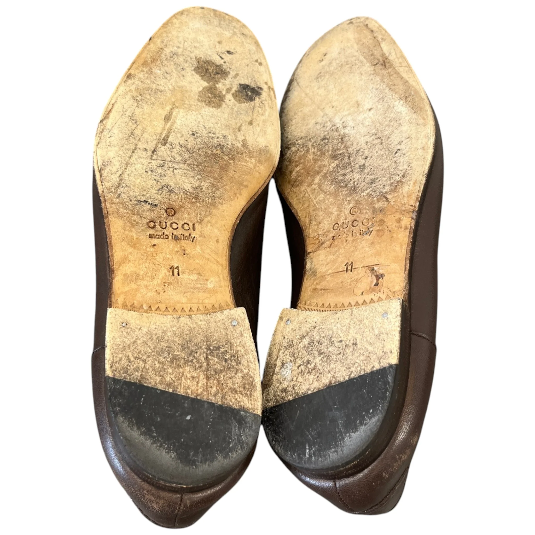 Men's Horsebit Loafers Brown Size EU 45 / UK 11 - Image 11