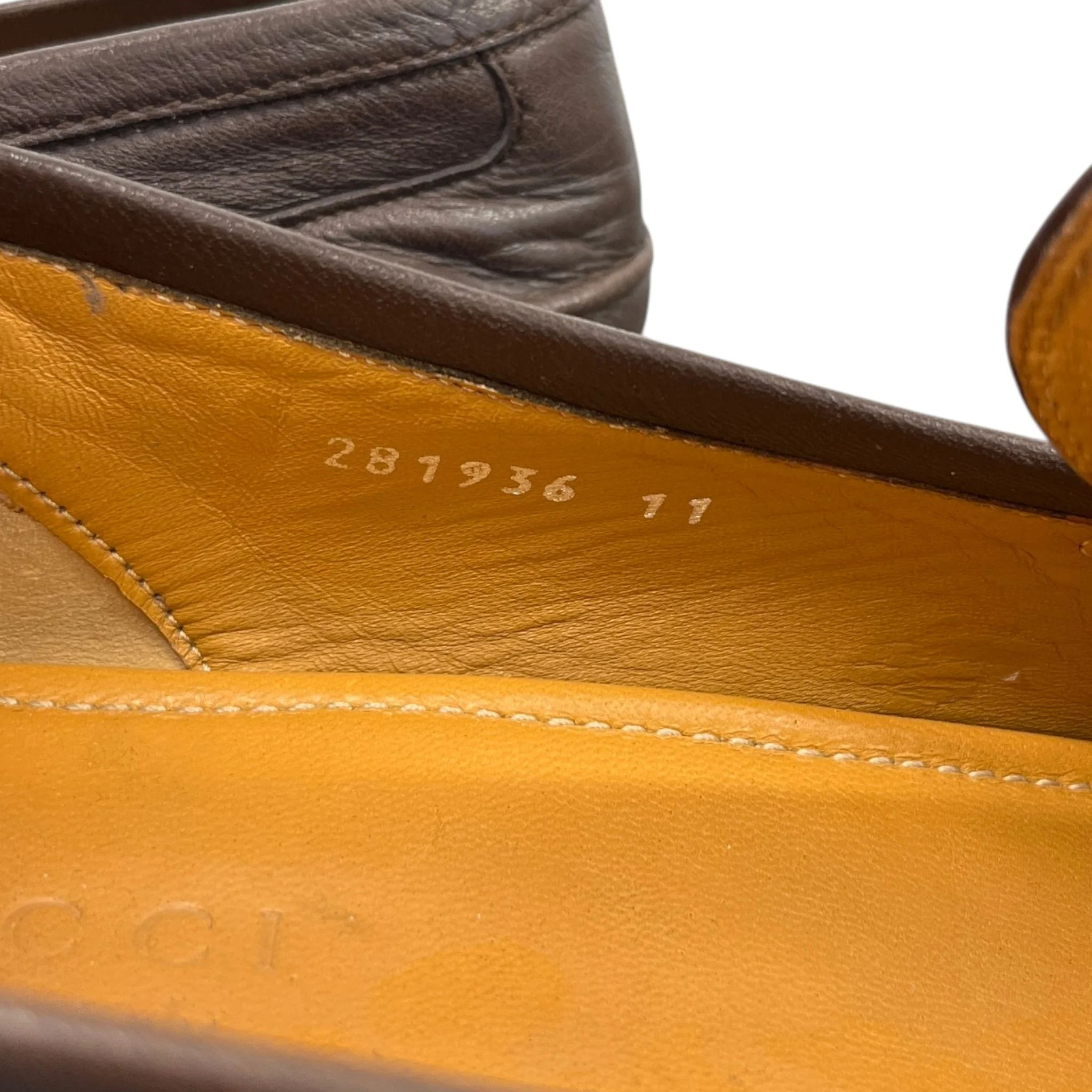 Men's Horsebit Loafers Brown Size EU 45 / UK 11 - Image 12