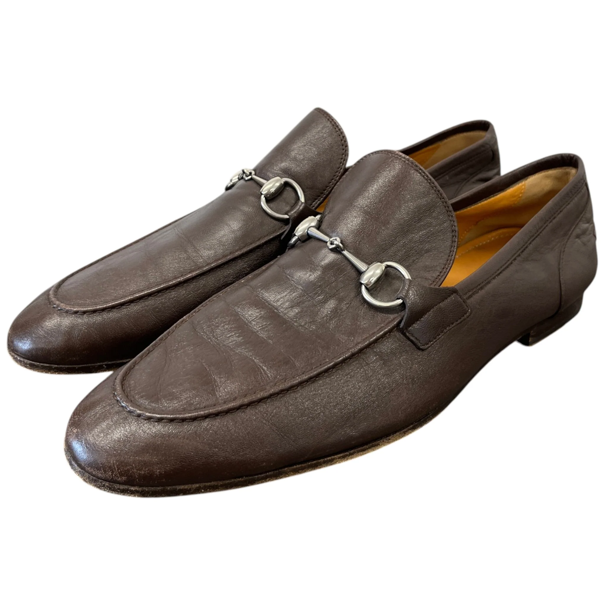 Men's Horsebit Loafers Brown Size EU 45 / UK 11 - Image 9