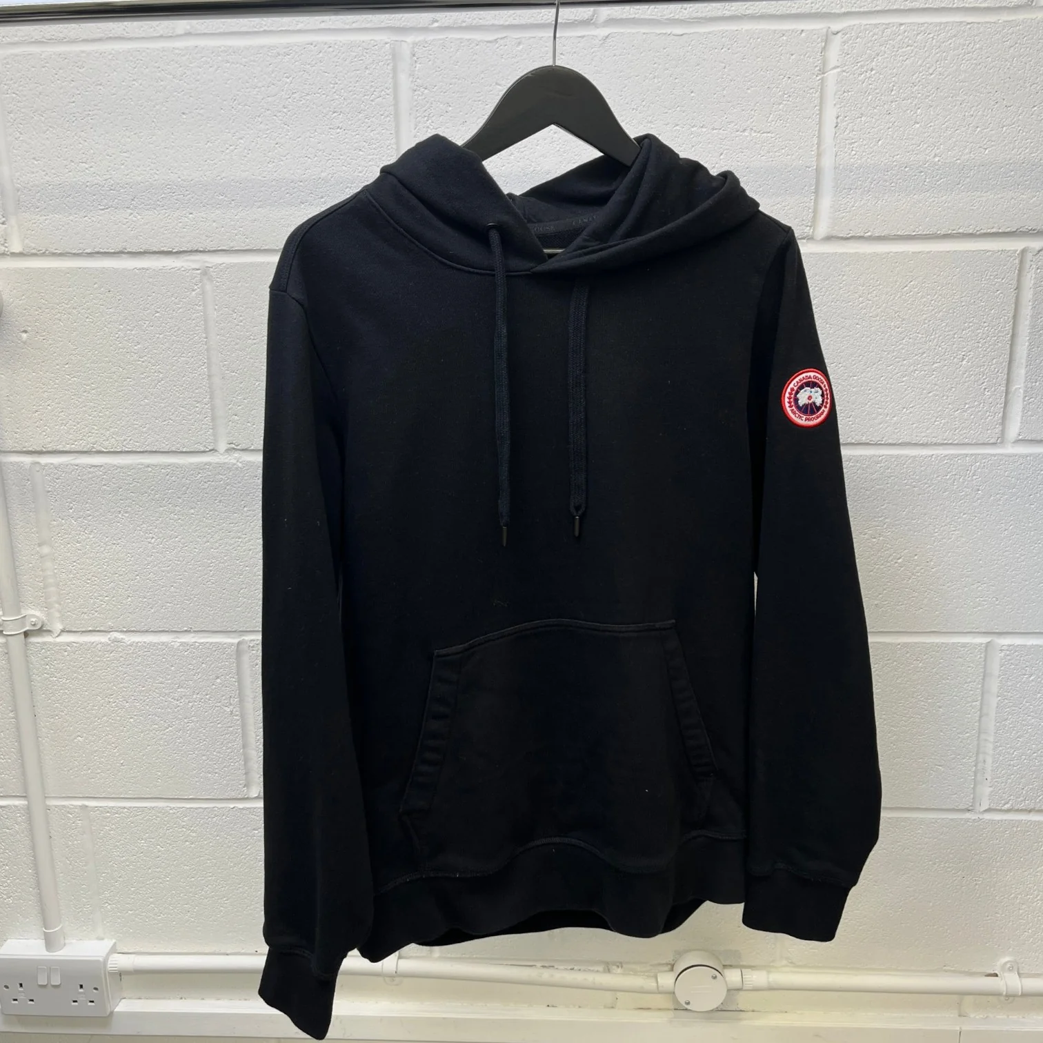 Men's Huron Hoodie Black Size M - Image 8