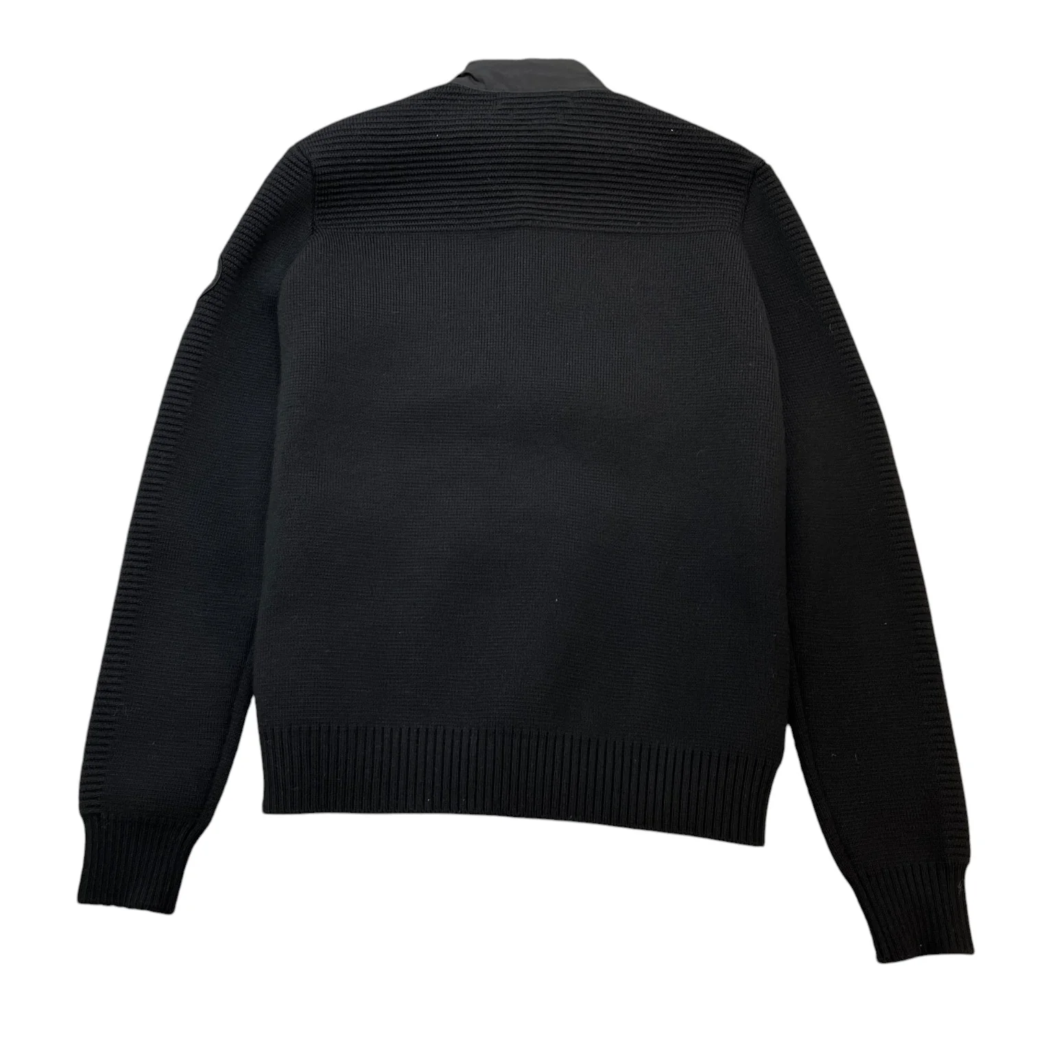 Men's Hybridge Knit Jacket Black Size L - Image 2