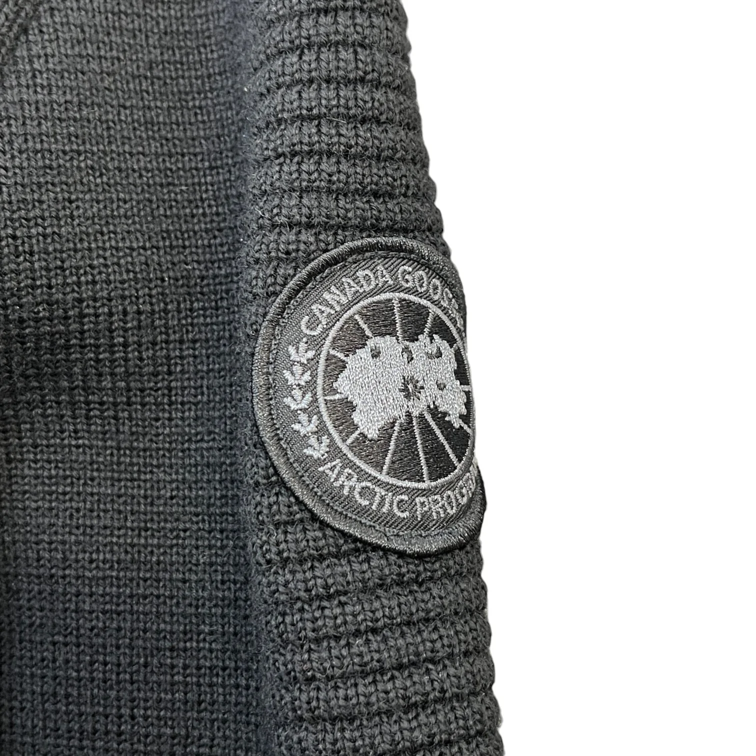 Men's Hybridge Knit Jacket Black Size L - Image 5