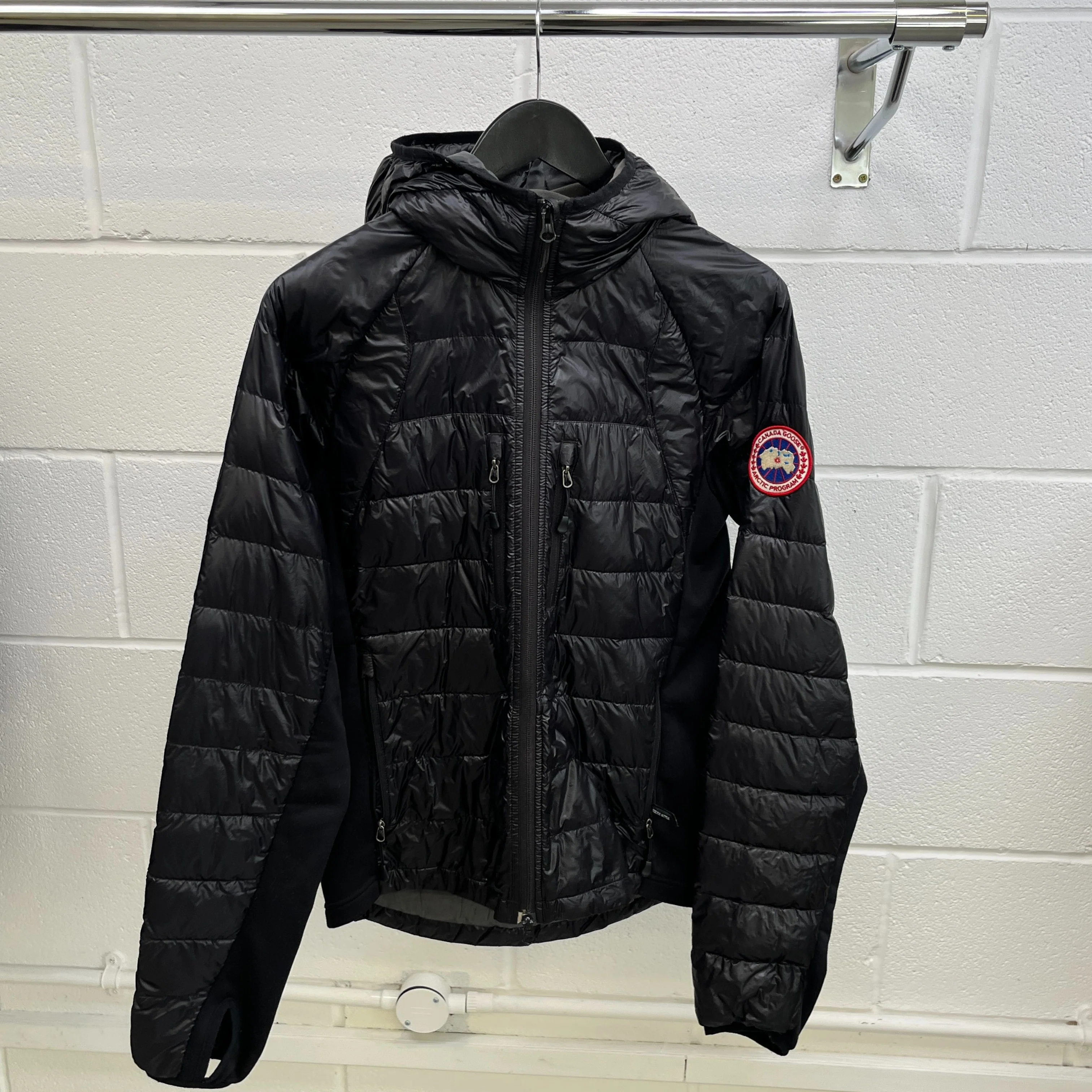 Men's Hybridge Lite Down Jacket Black Size S - Image 8