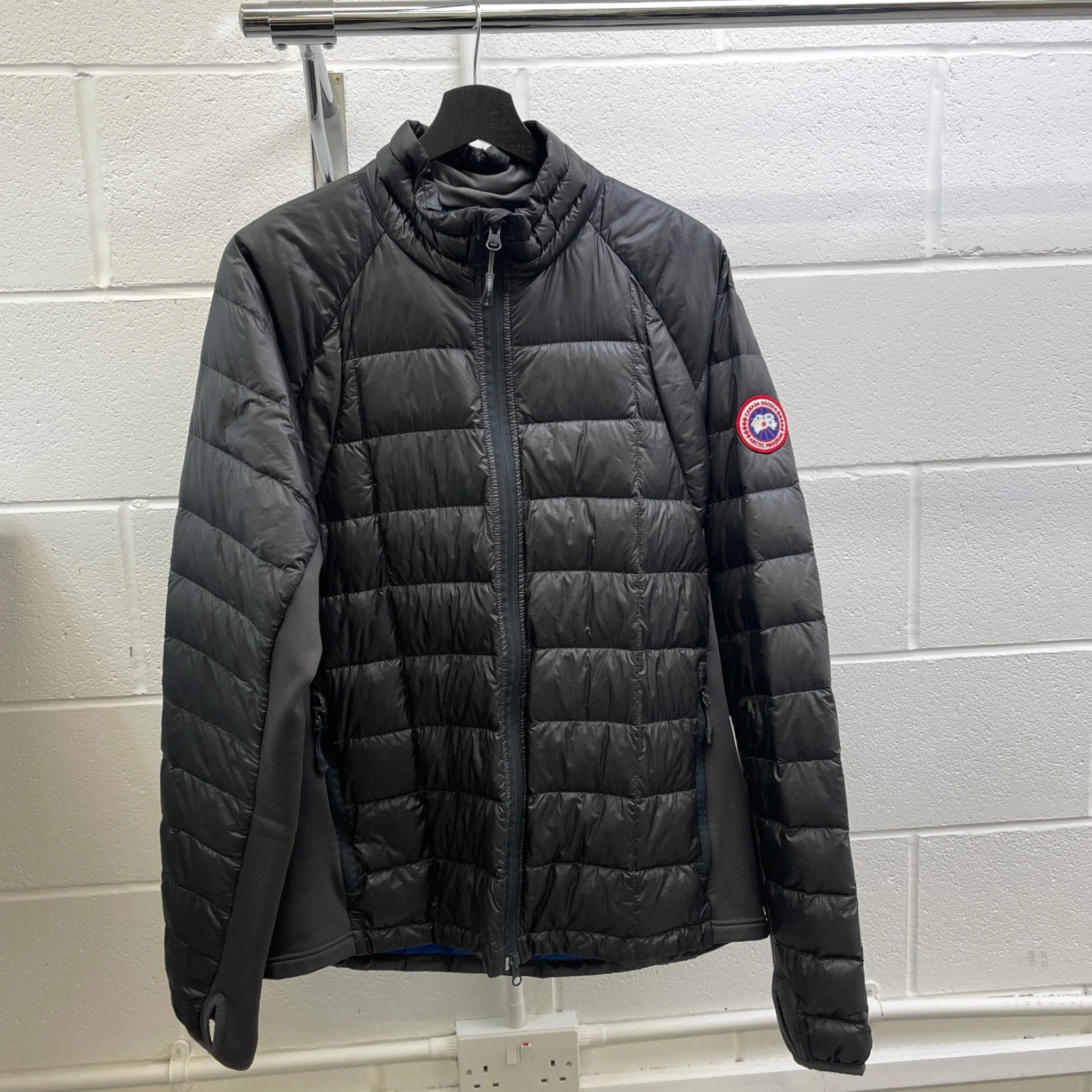 Men's Hybridge Lite Down Jacket Black Size XL - Image 7