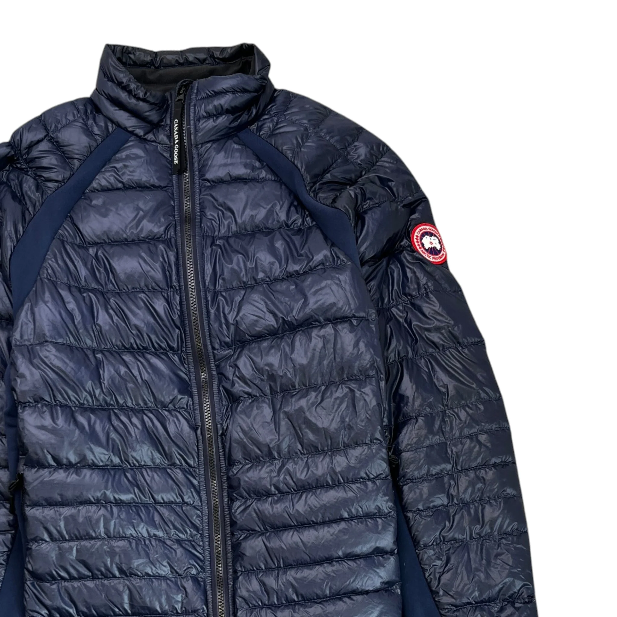 Men's Hybridge Lite Down Jacket Navy Size L - Image 3