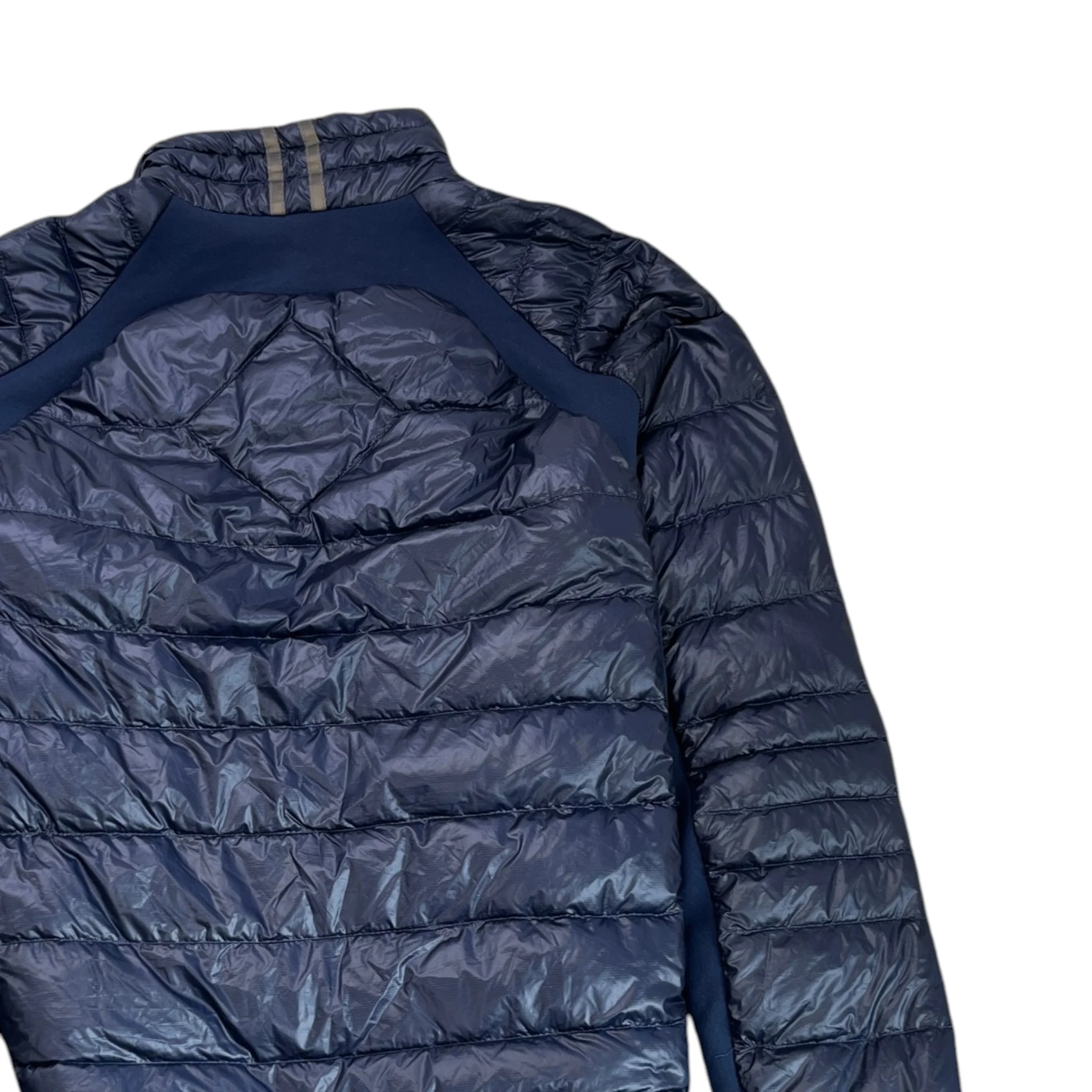 Men's Hybridge Lite Down Jacket Navy Size L - Image 4