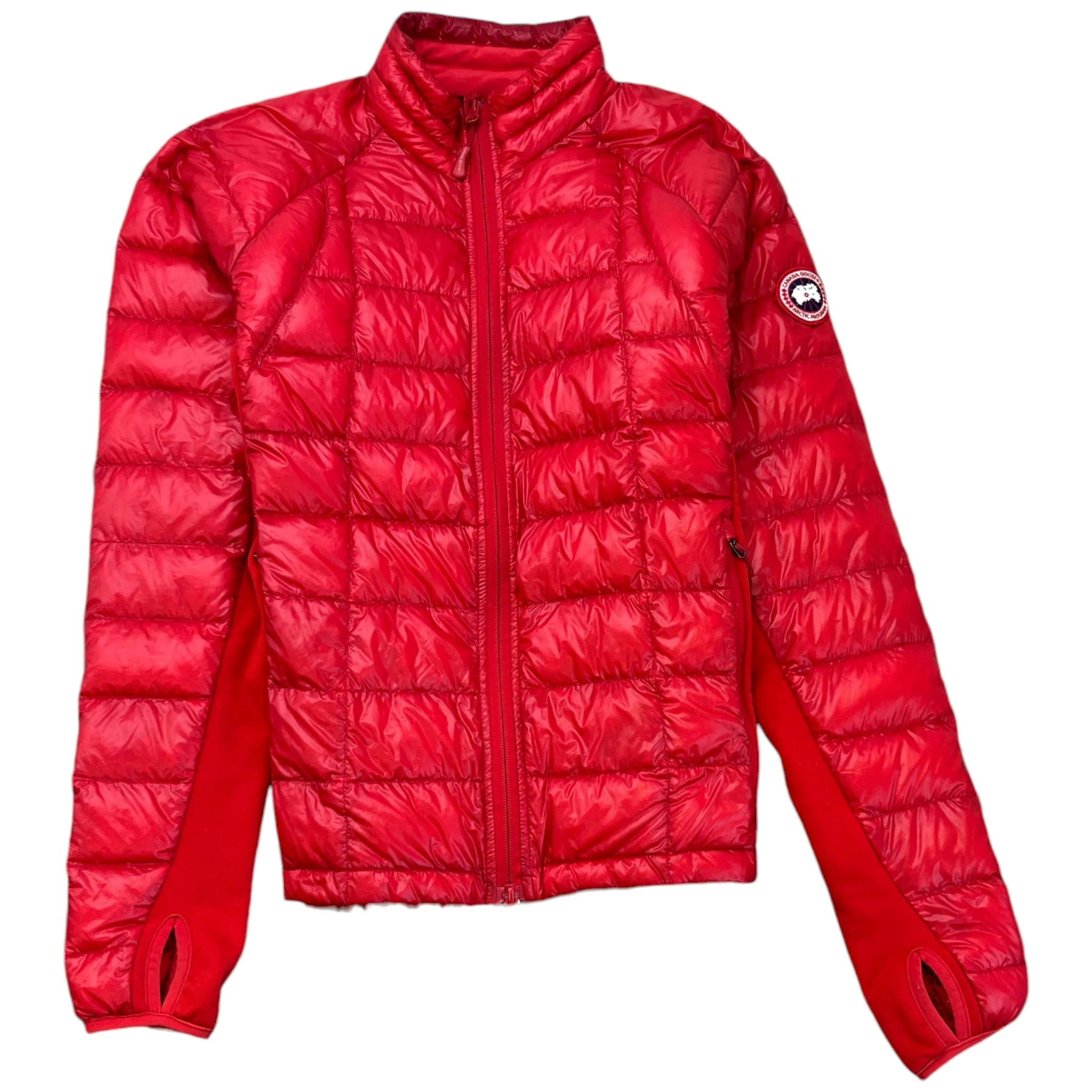 Men's Hybridge Lite Down Jacket Red Size L