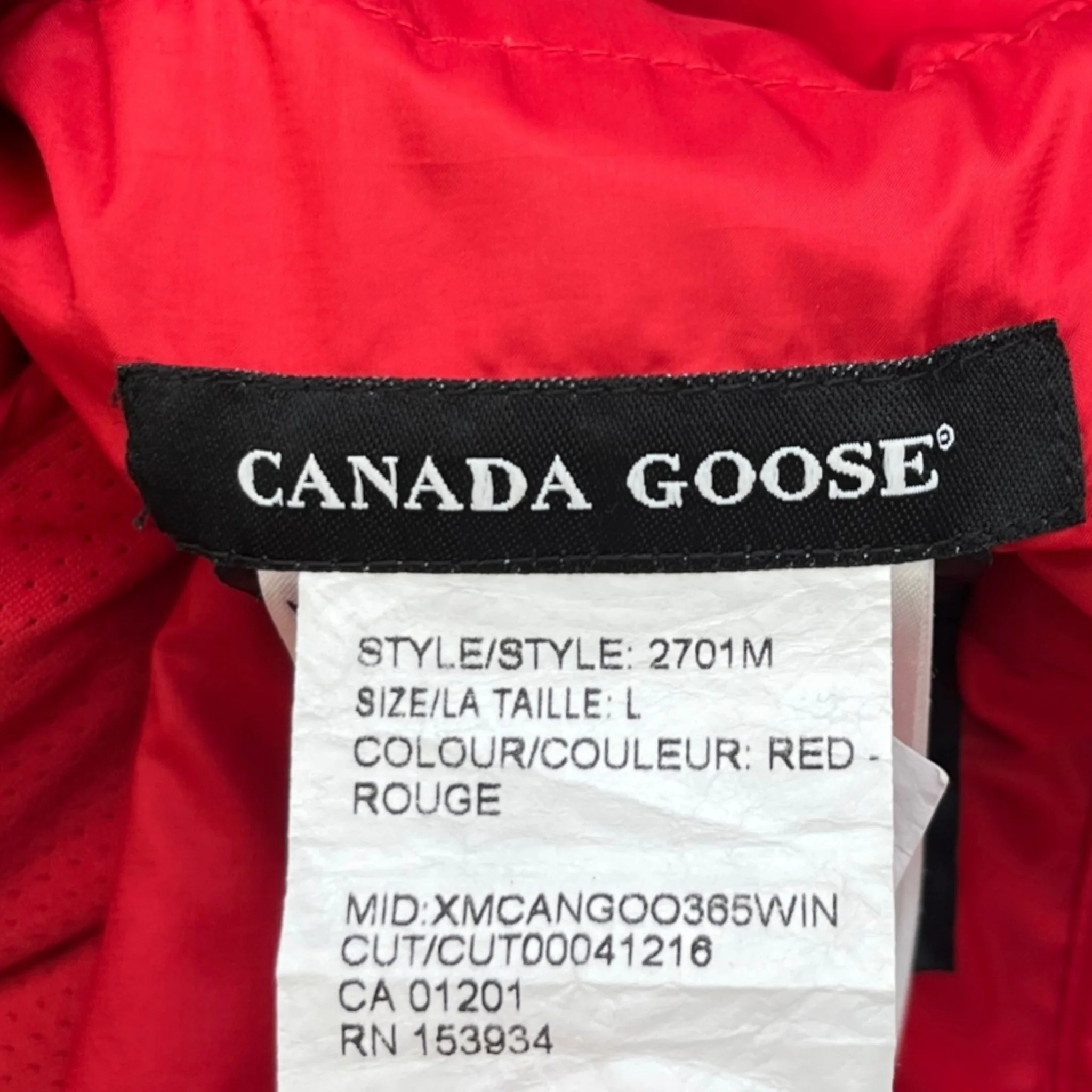 Men's Hybridge Lite Down Jacket Red Size L - Image 7