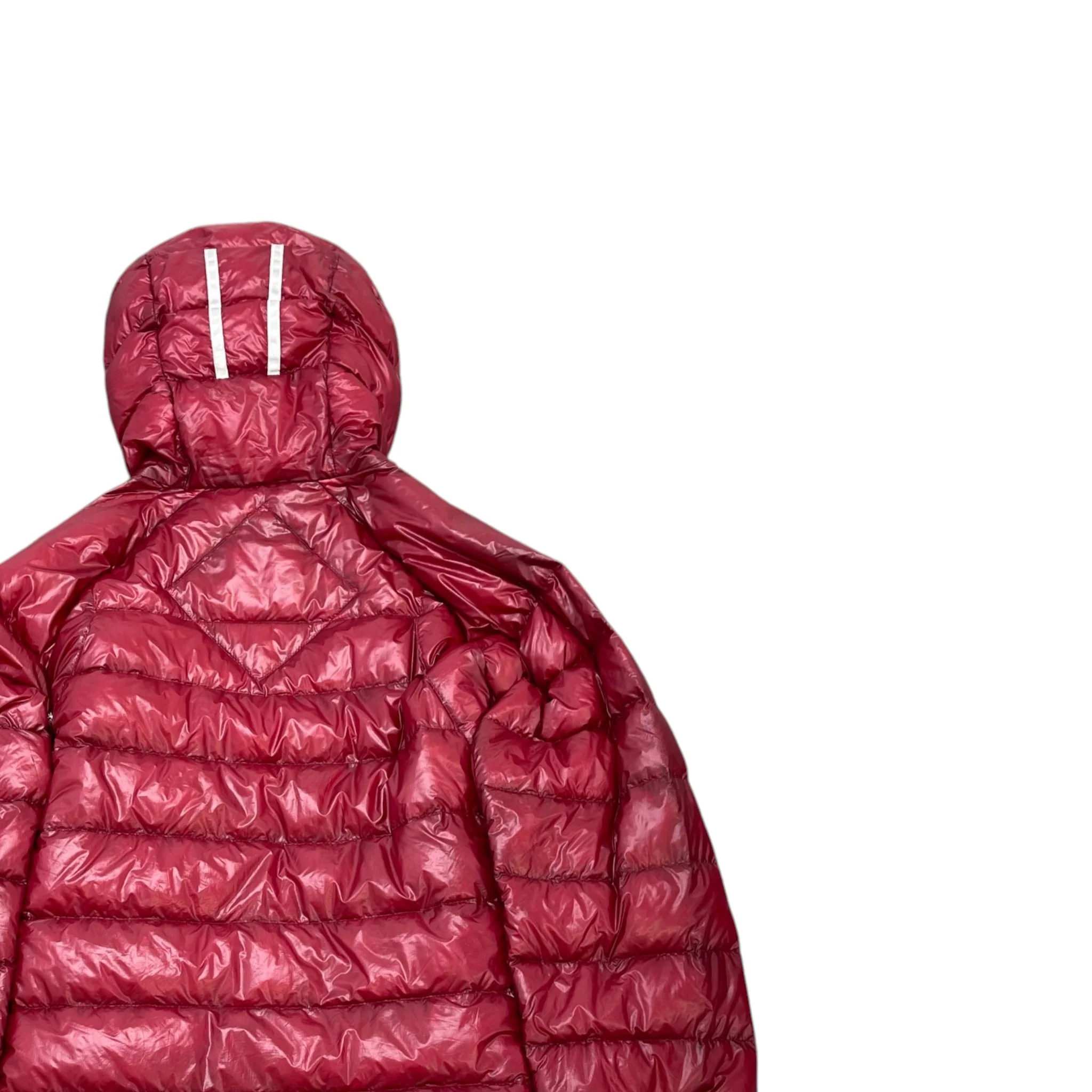 Men's Hybridge Lite Down Jacket Red Size L - Image 4