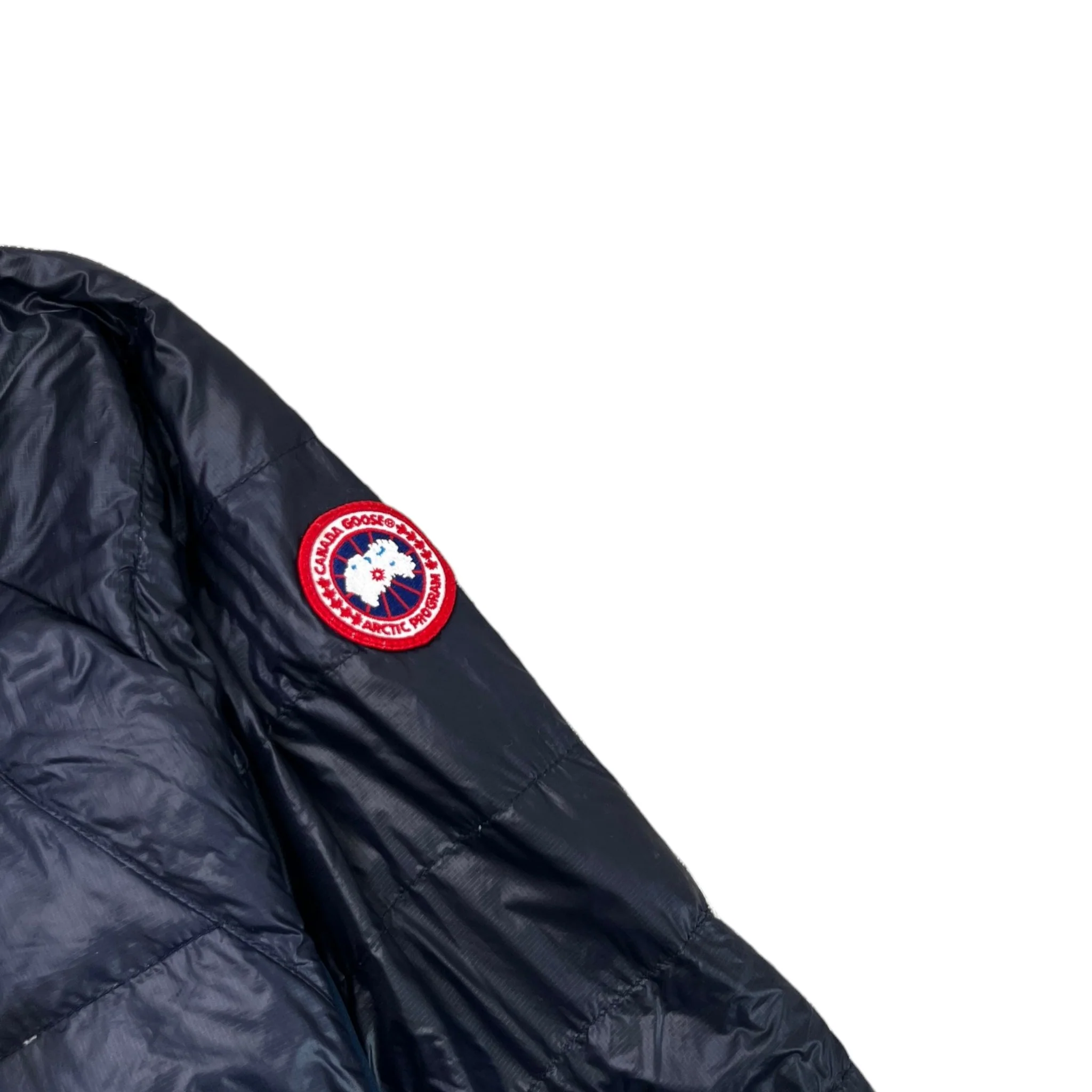 Men's Hybridge Lite Hoody Down Jacket Navy Size L - Image 5
