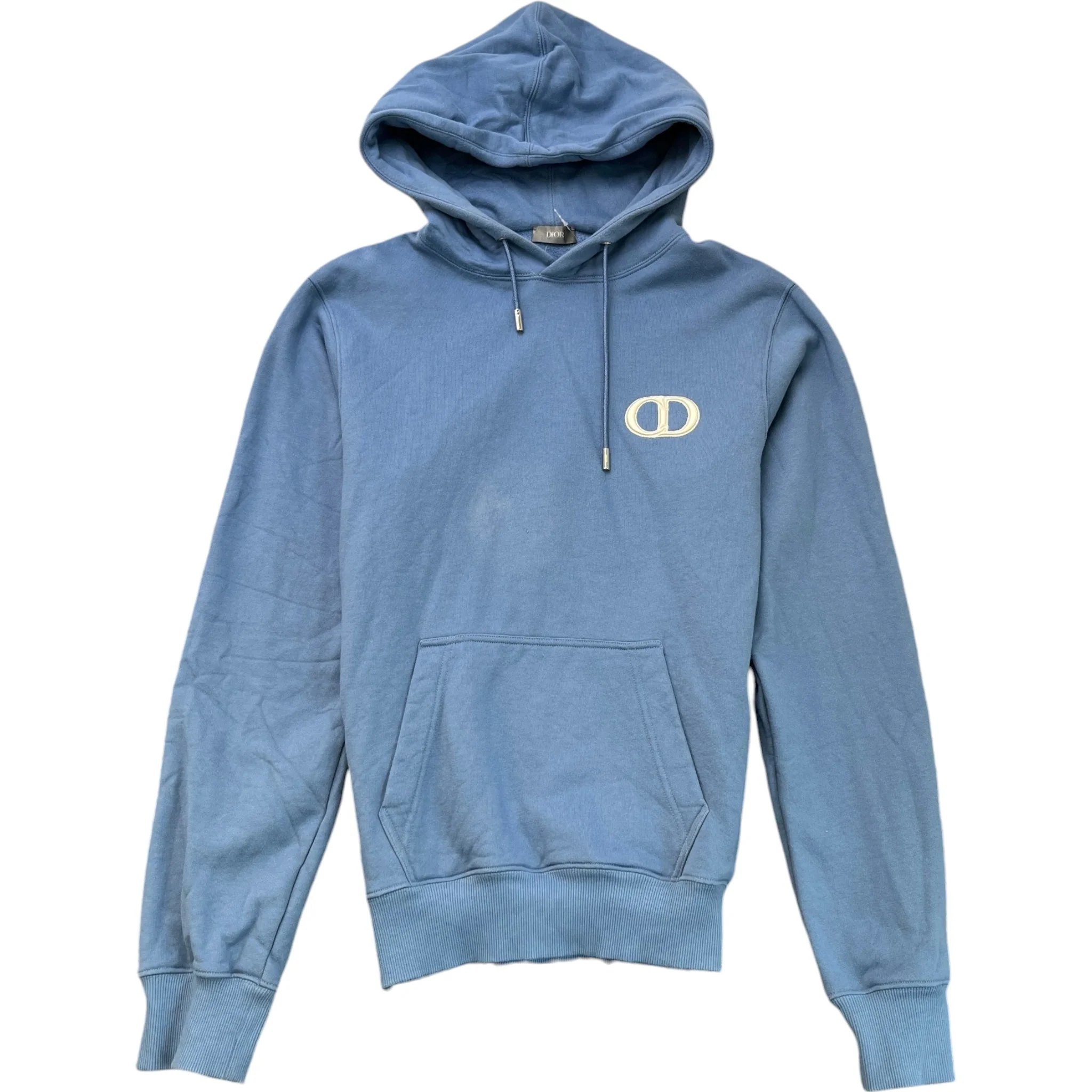 Men's Icon Logo Hoodie Blue Size XS