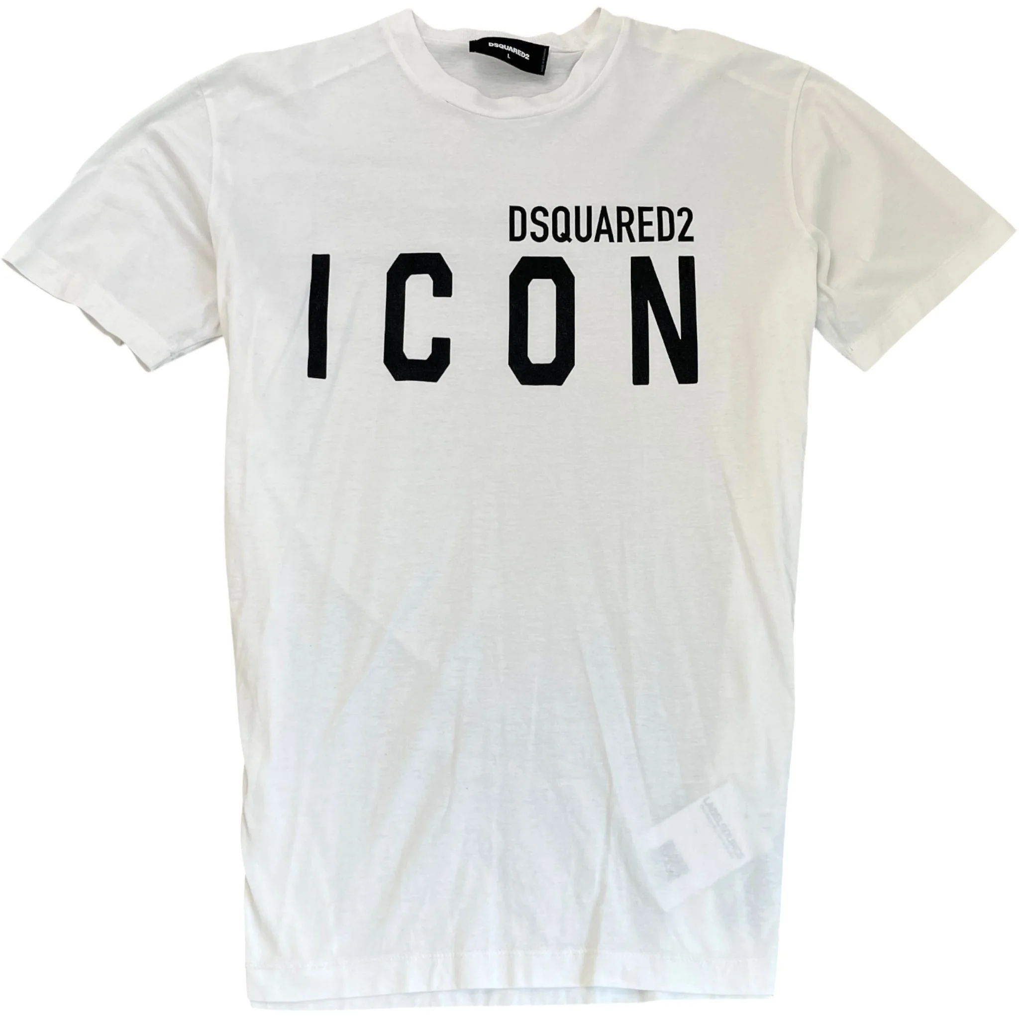 Men's Icon T-Shirt White Size L