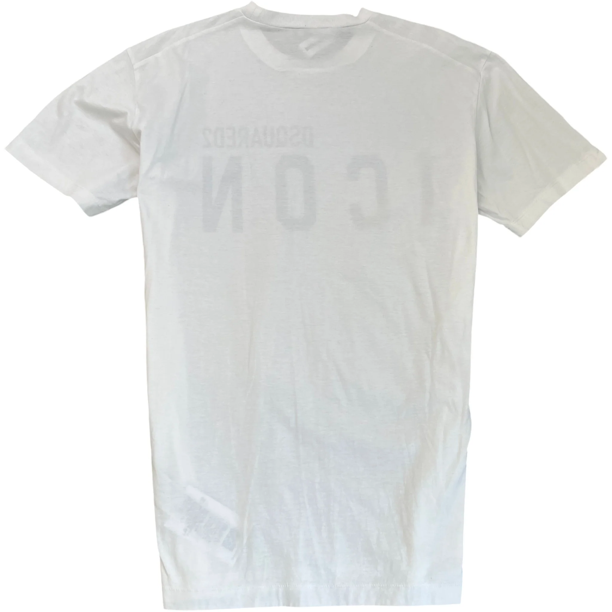 Men's Icon T-Shirt White Size L - Image 2