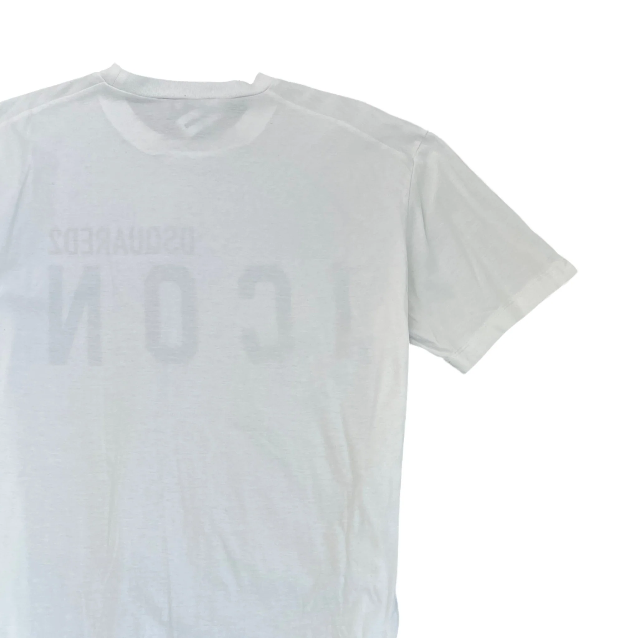 Men's Icon T-Shirt White Size L - Image 4