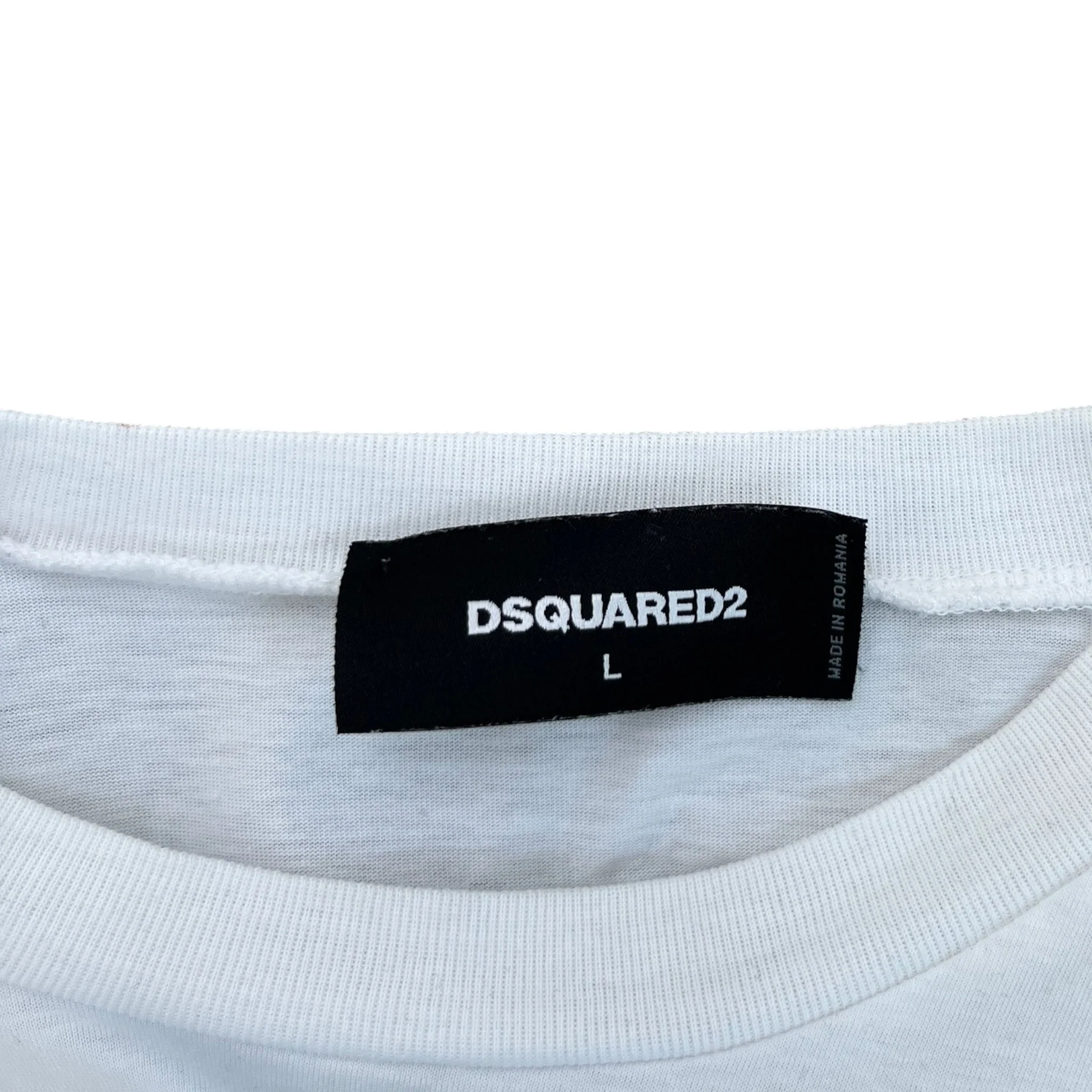 Men's Icon T-Shirt White Size L - Image 6