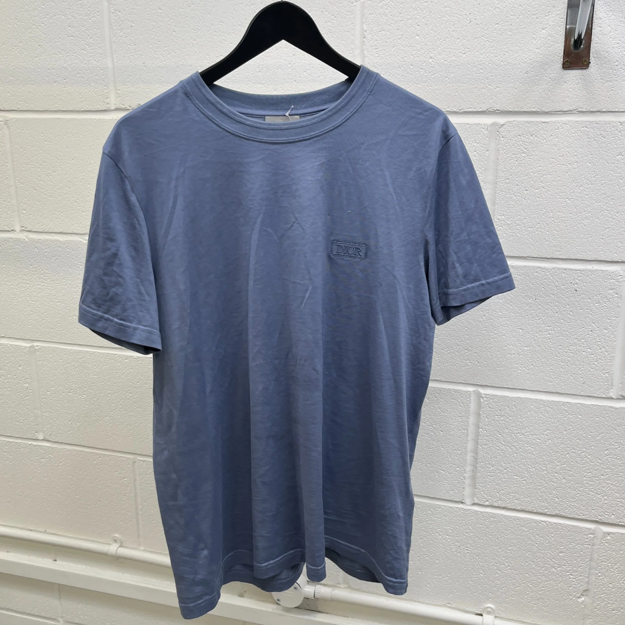 Men's Icons T-Shirt Blue Size L - Image 8