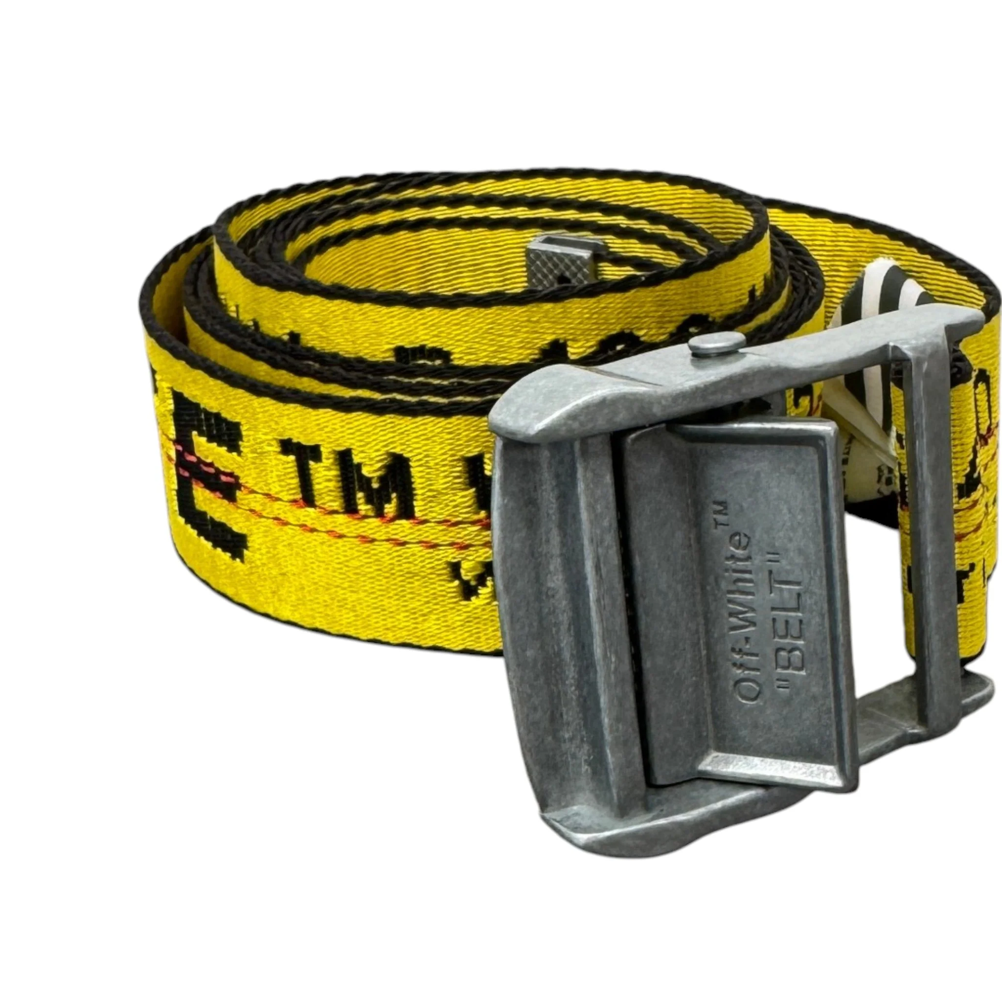 Men's Industrial Belt Yellow - Image 2