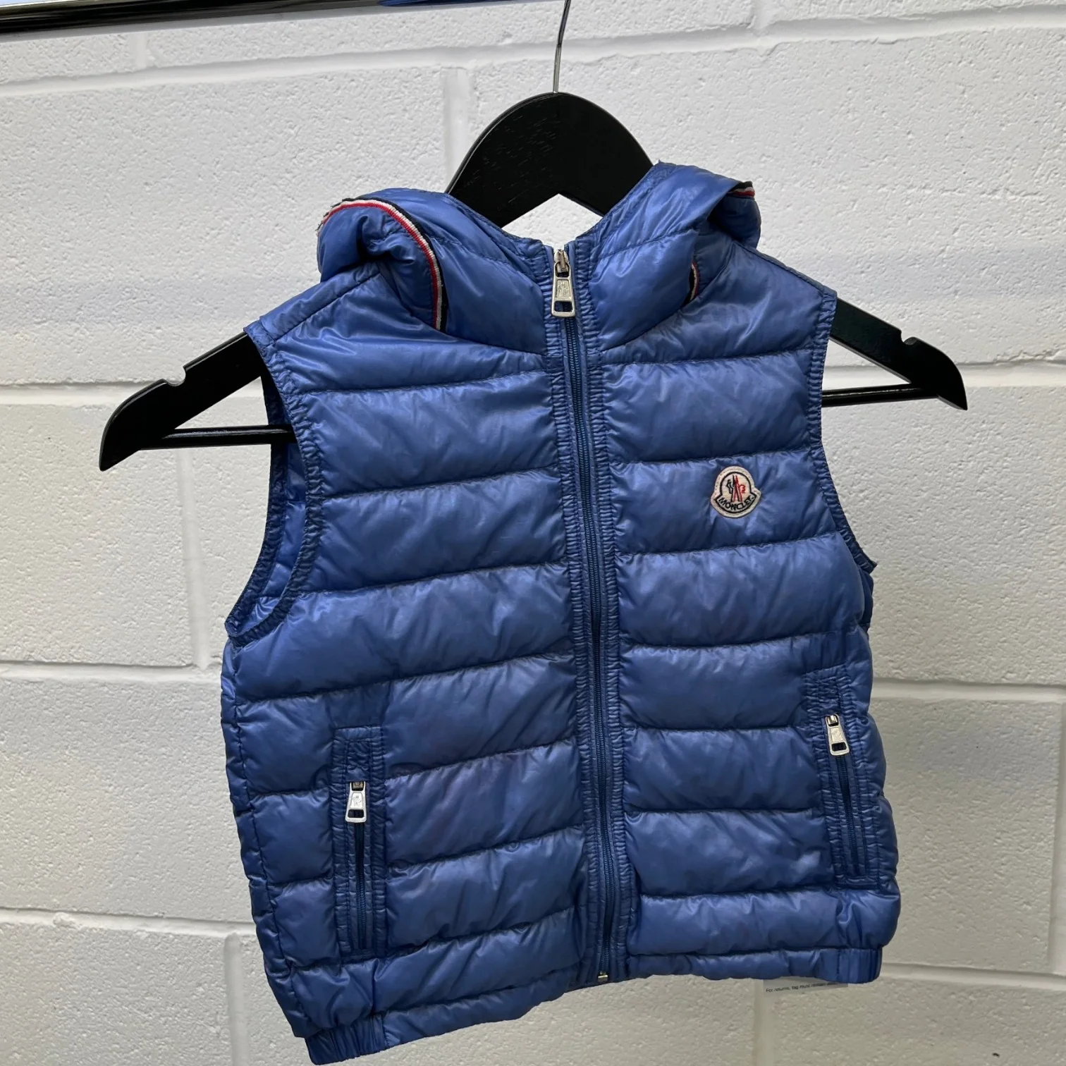 Men's Infant 6Years Gilet Blue Size XXS - Image 9