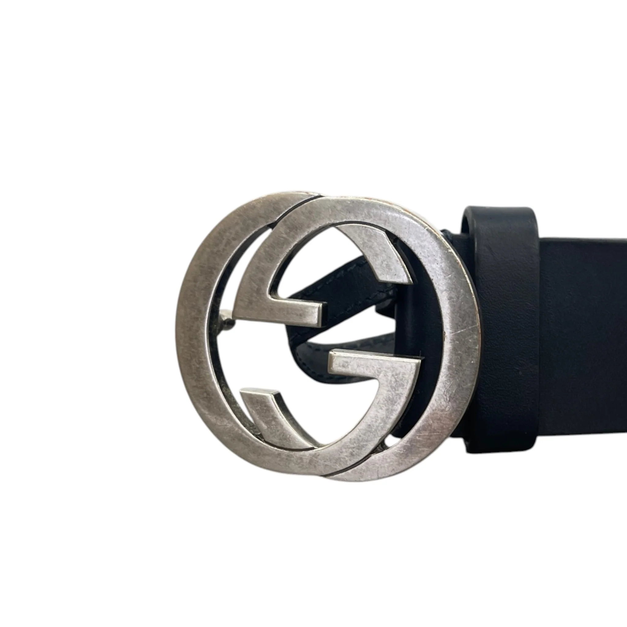 Men's Interlocking G Belt Black - Image 5