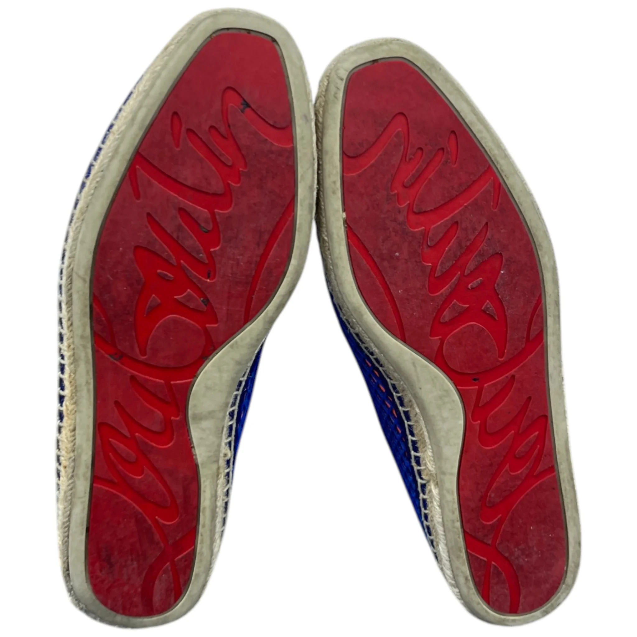 Men's Ivy Nanou Flat Mesh Ying Yang Espadrilles Blue Size EU 41 / UK 7 - Image 11