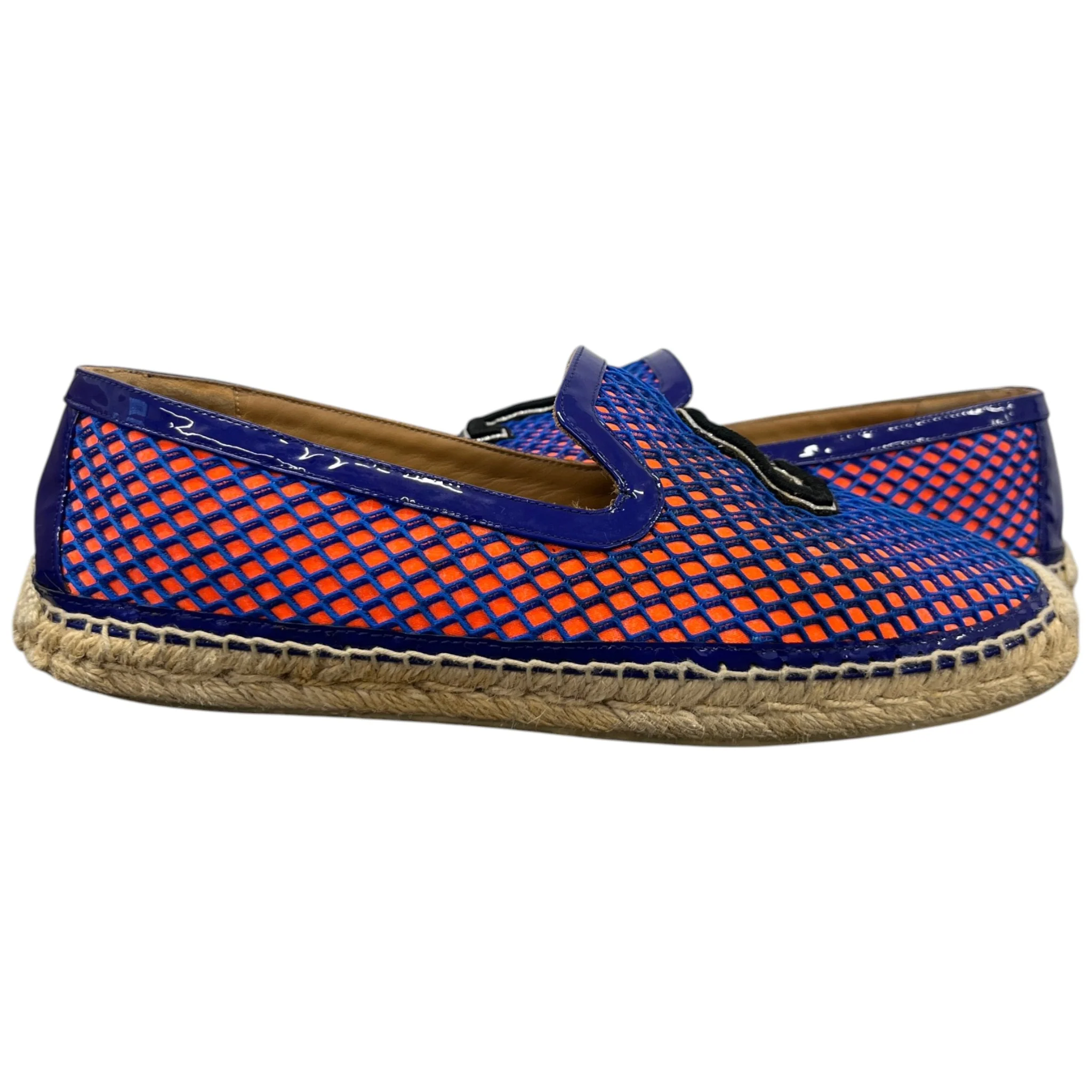 Men's Ivy Nanou Flat Mesh Ying Yang Espadrilles Blue Size EU 41 / UK 7 - Image 3