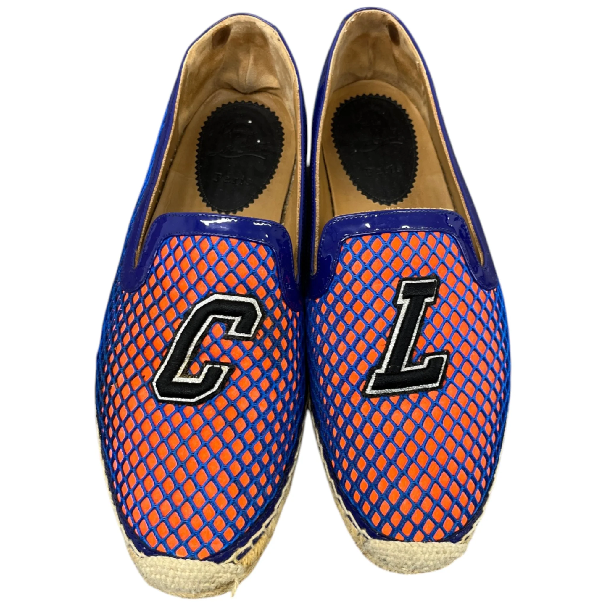 Men's Ivy Nanou Flat Mesh Ying Yang Espadrilles Blue Size EU 41 / UK 7 - Image 6