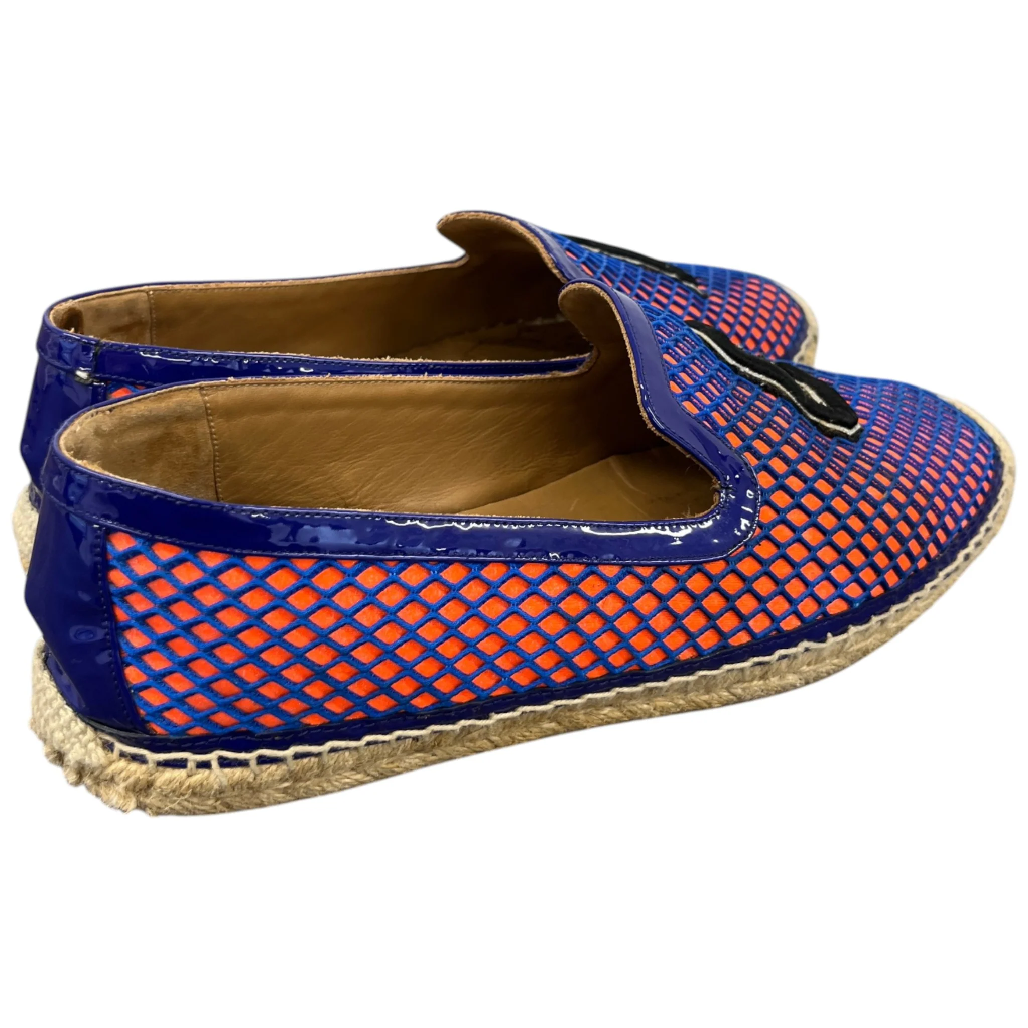 Men's Ivy Nanou Flat Mesh Ying Yang Espadrilles Blue Size EU 41 / UK 7 - Image 8