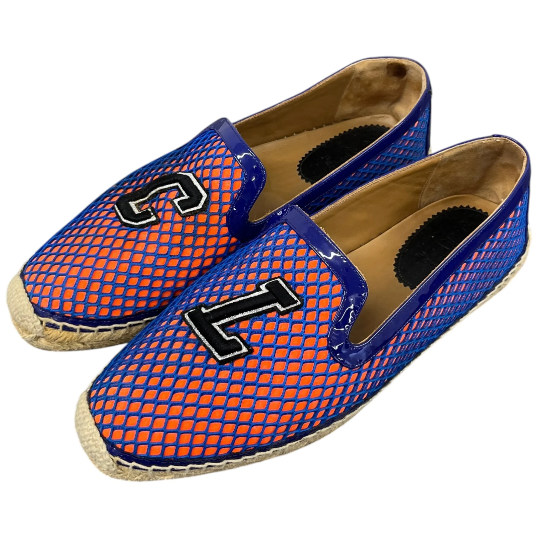 Men's Ivy Nanou Flat Mesh Ying Yang Espadrilles Blue Size EU 41 / UK 7 - Image 9