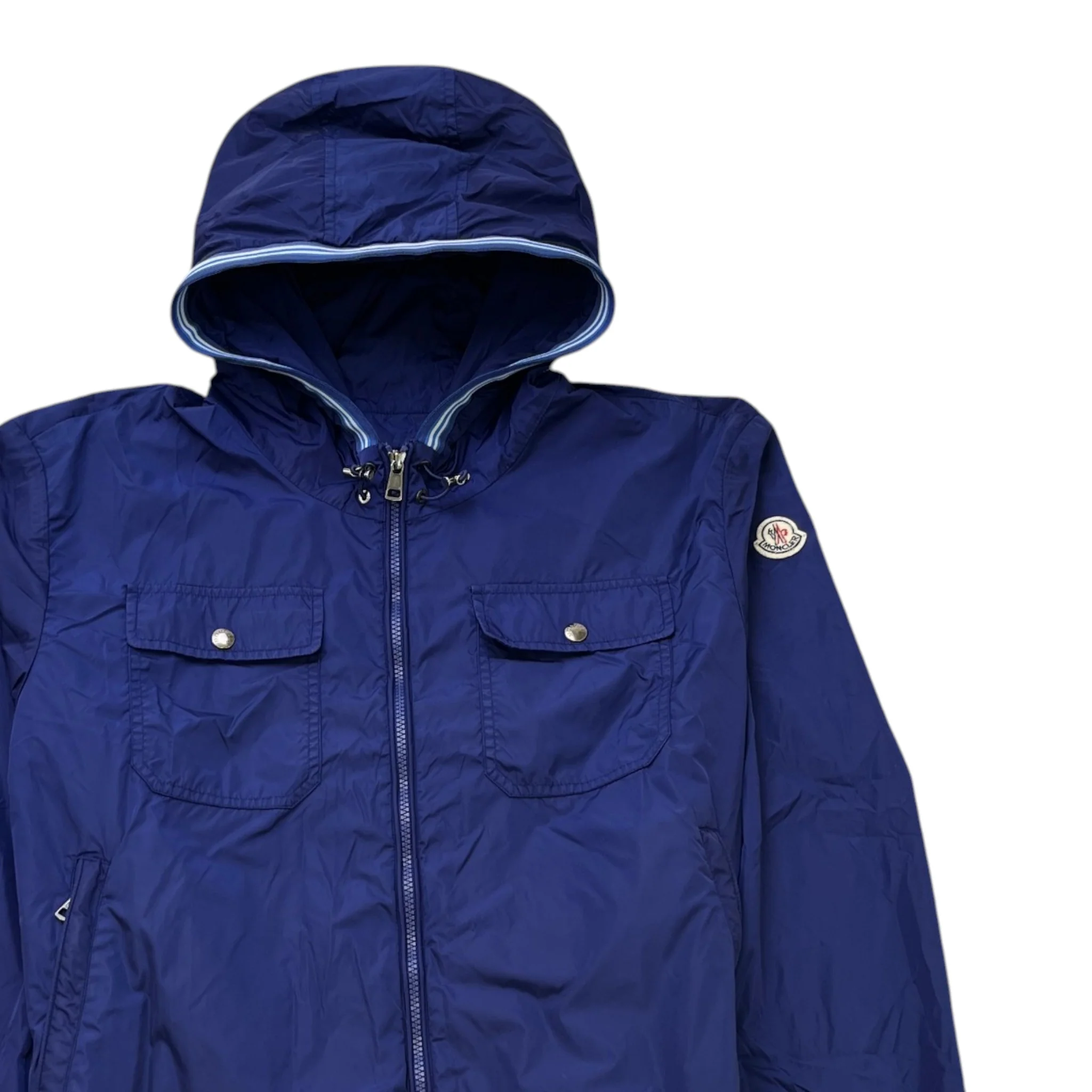 Men's Jeanclaude Windbreaker Blue Size 6 / XXXL - Image 3