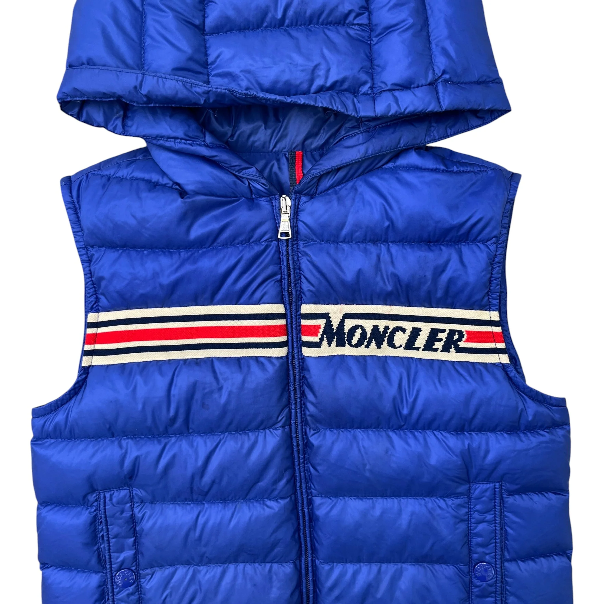 Men's Junior Bargy Gilet Blue Size Junior Age 12 - Image 5