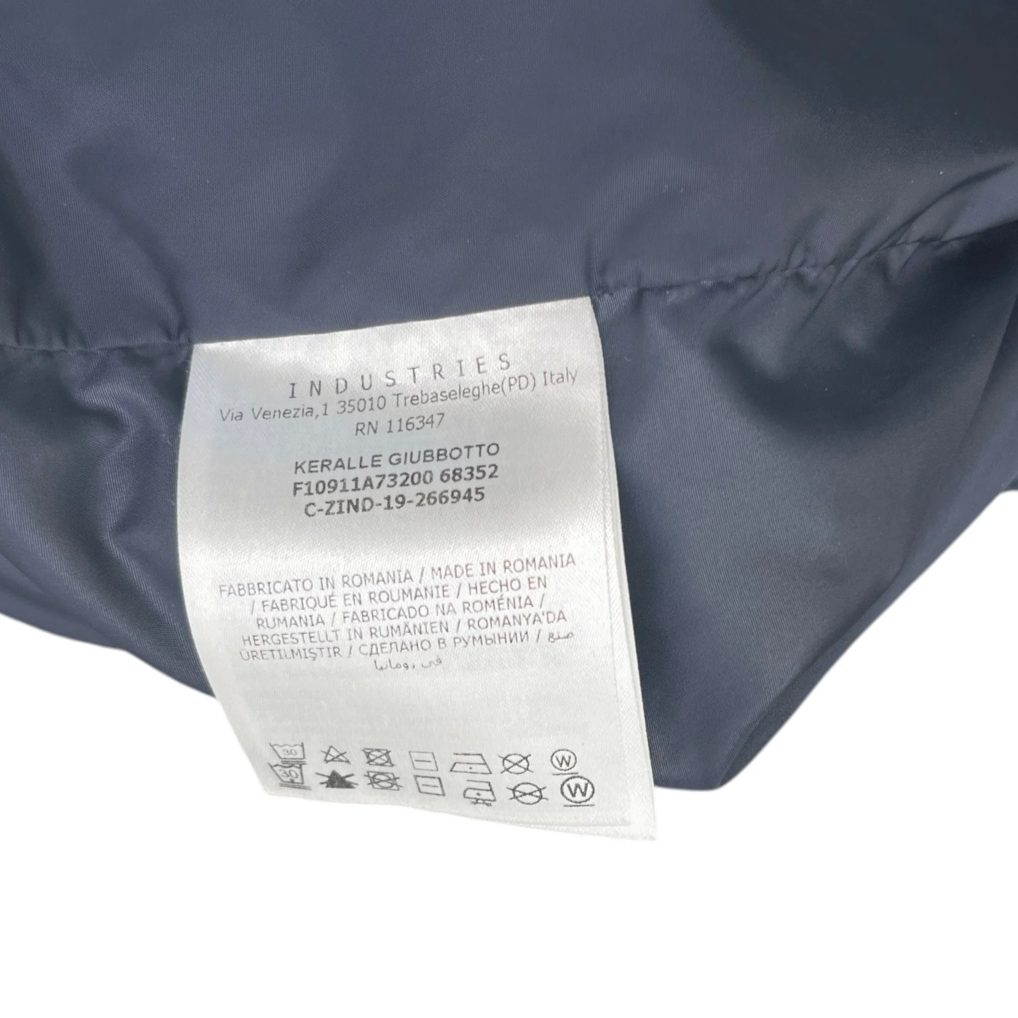 Men's Keralle Windbreaker Navy Size 3 / L - Image 7